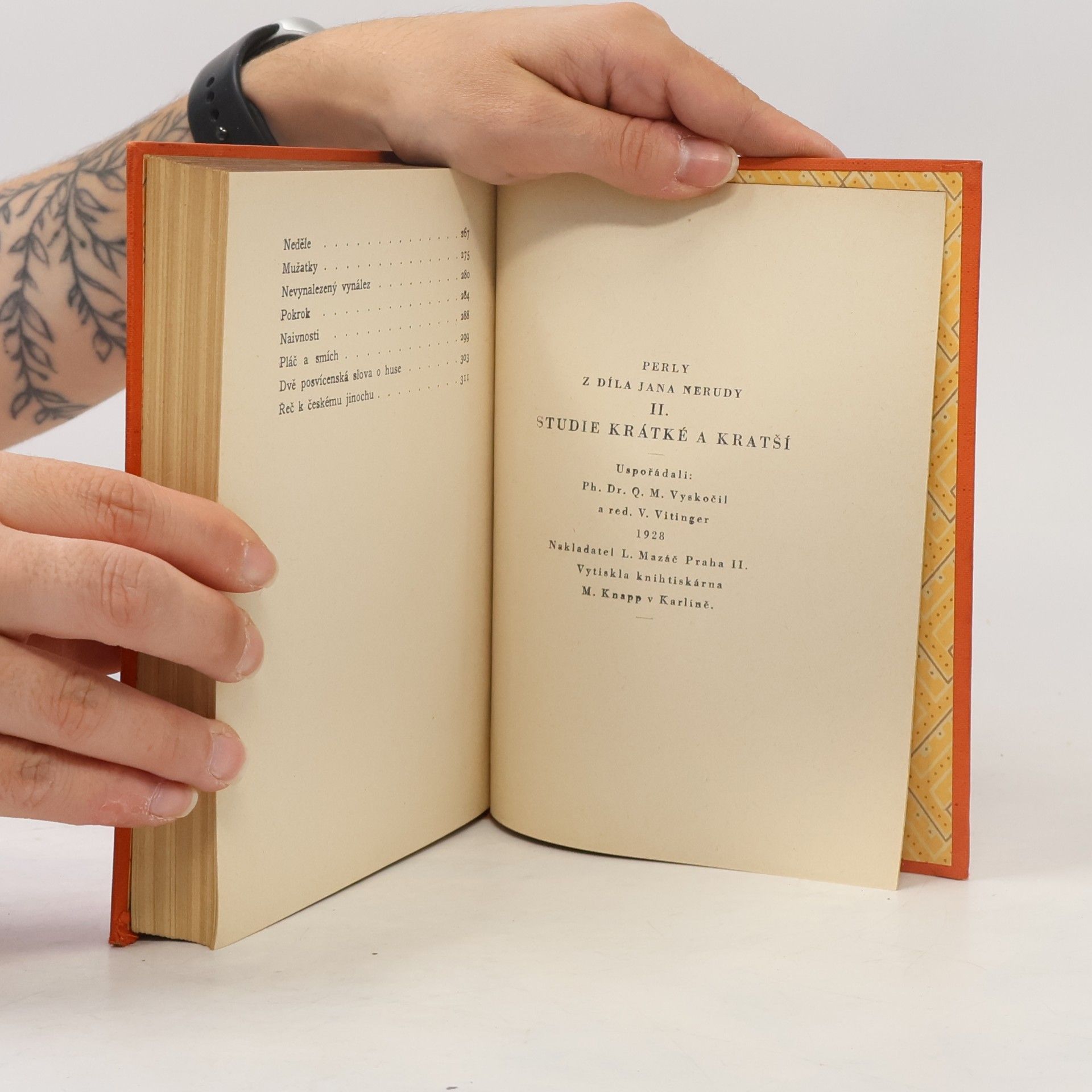 Jan Neruda Studie krátké a kratší