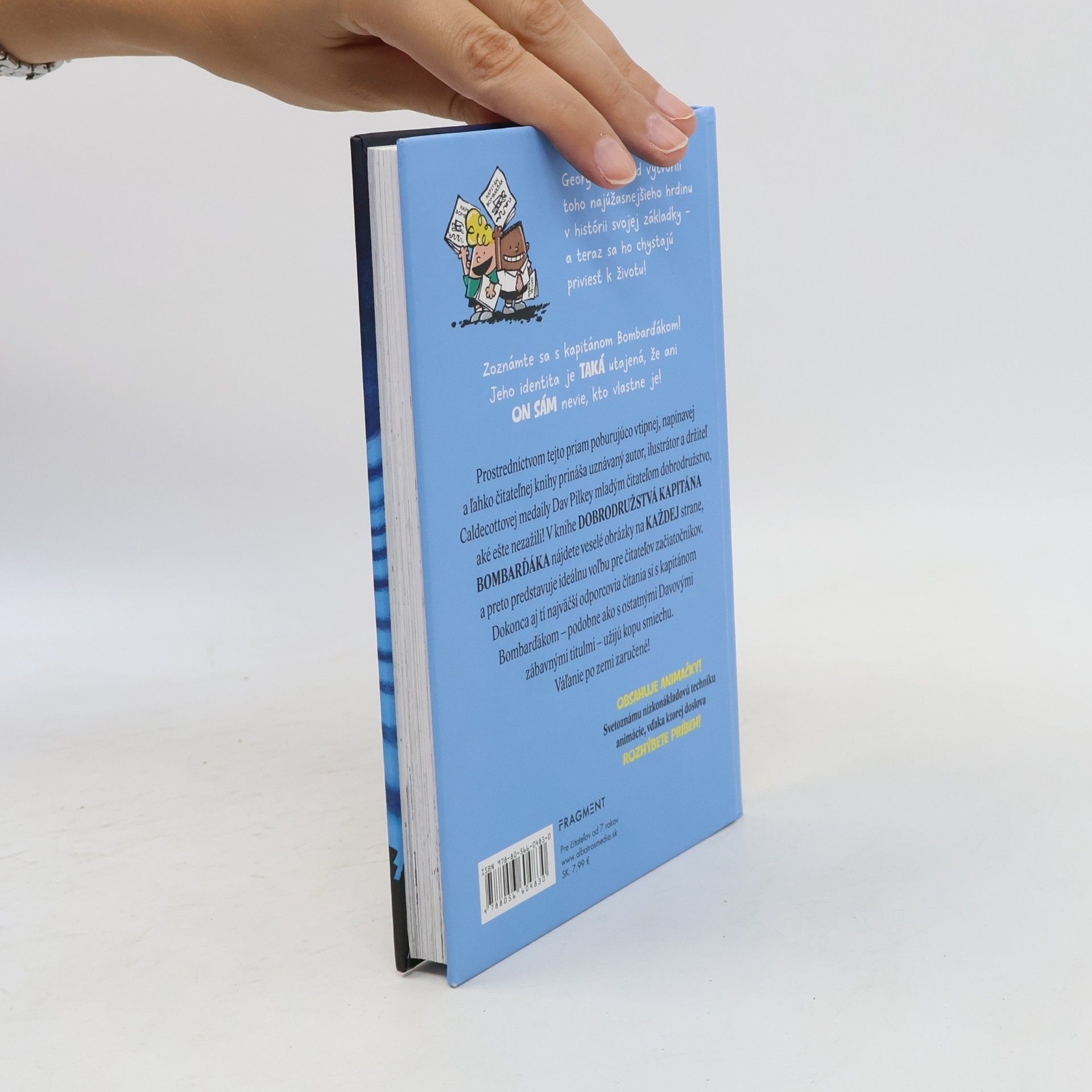 Dav Pilkey Dobrodružstvá kapitána Bombarďáka