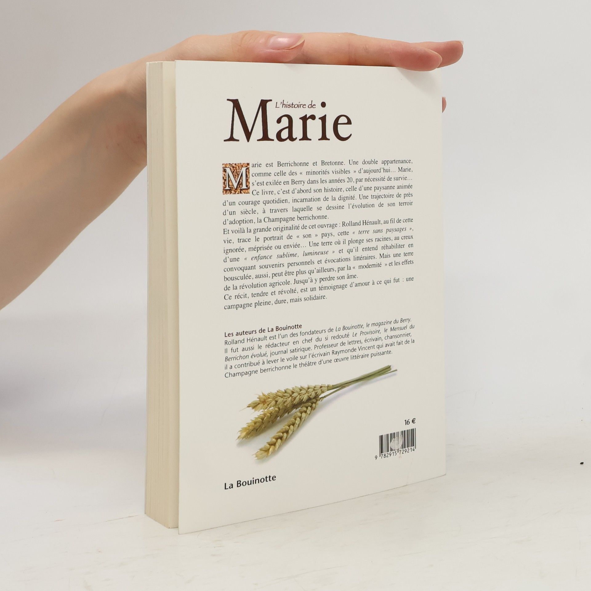 Rolland Hénault L'histoire de Marie
