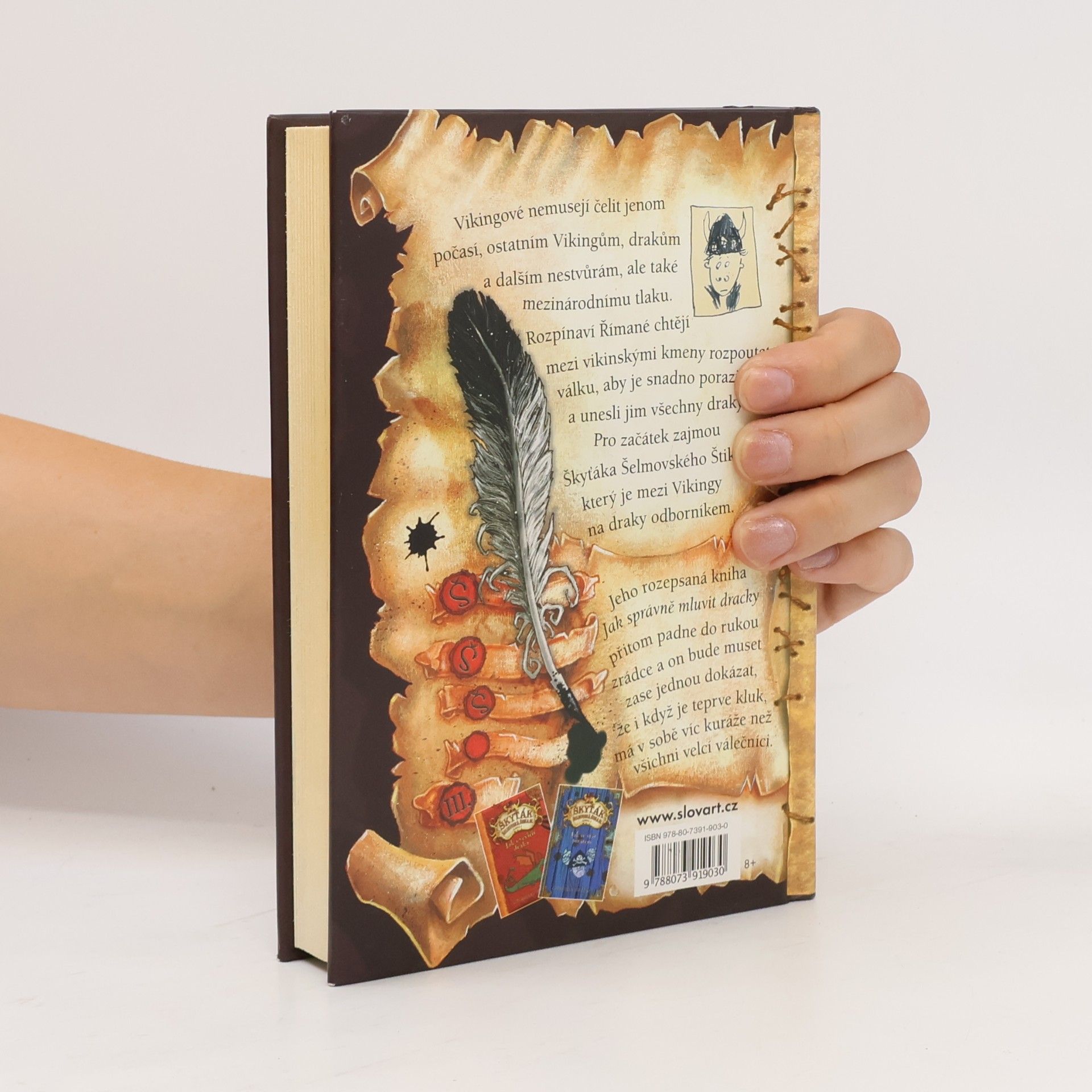 Cressida Cowell Jak správně mluvit dracky : Škyťák Šelmovská Štika III.