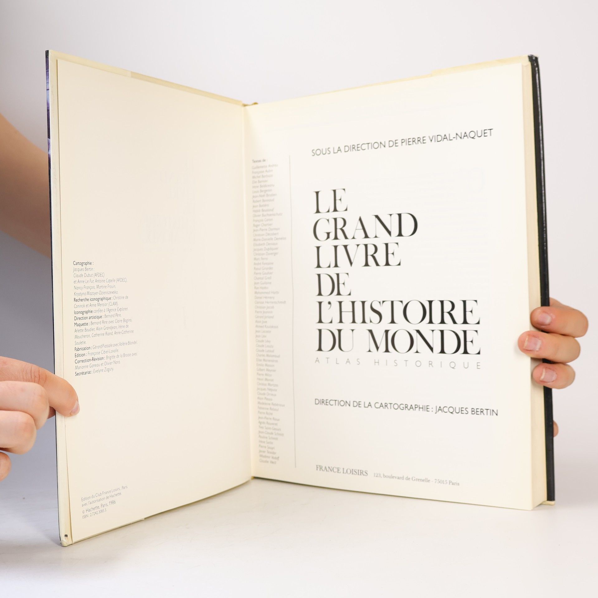Luis Fernando Vidal Le Grand livre de l'histoire du monde
