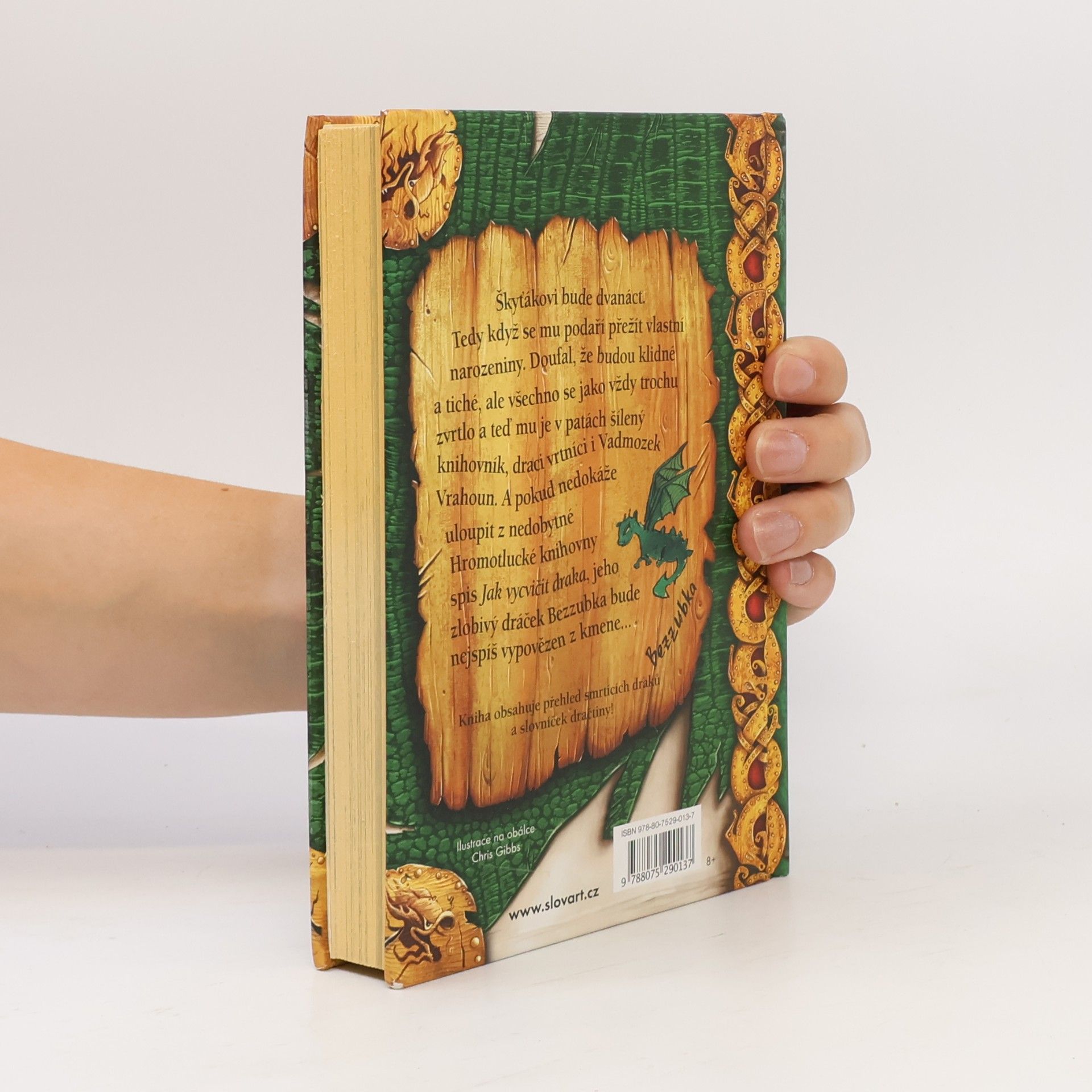 Cressida Cowell Škyťák Šelmovská Štika III. Kniha 6. Hrdinův atlas smrtících draků