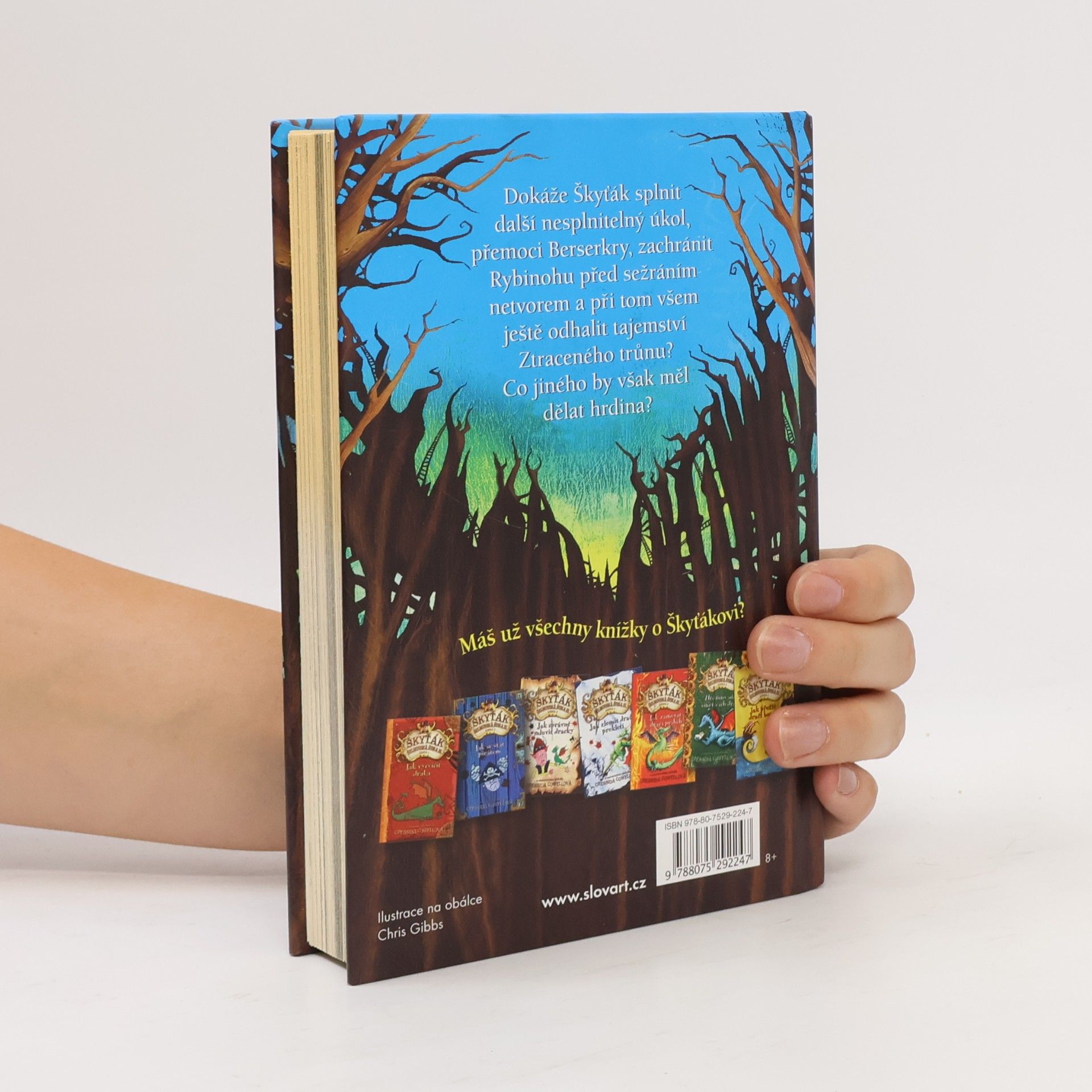 Cressida Cowell Škyťák Šelmovská Štika III. Kniha 8. Jak zlomit dračí srdce
