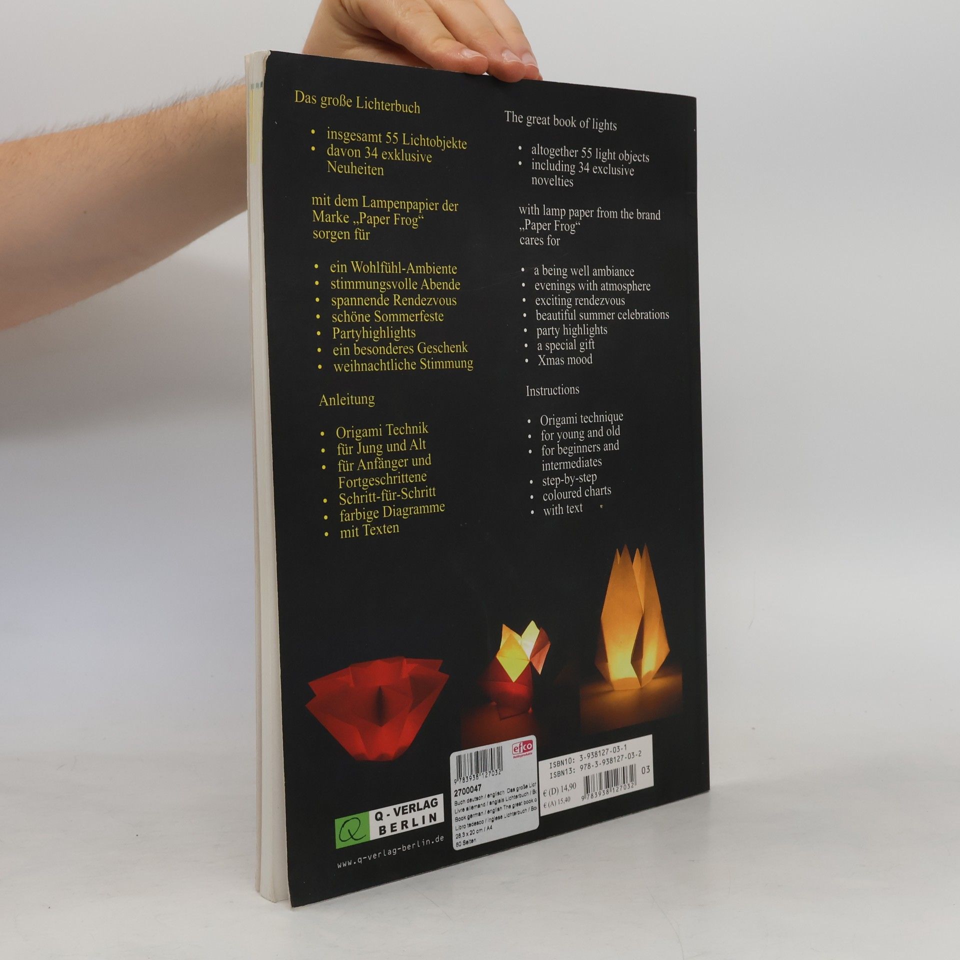 Alexandra Dirk Das große Lichterbuch - 2. Auflage