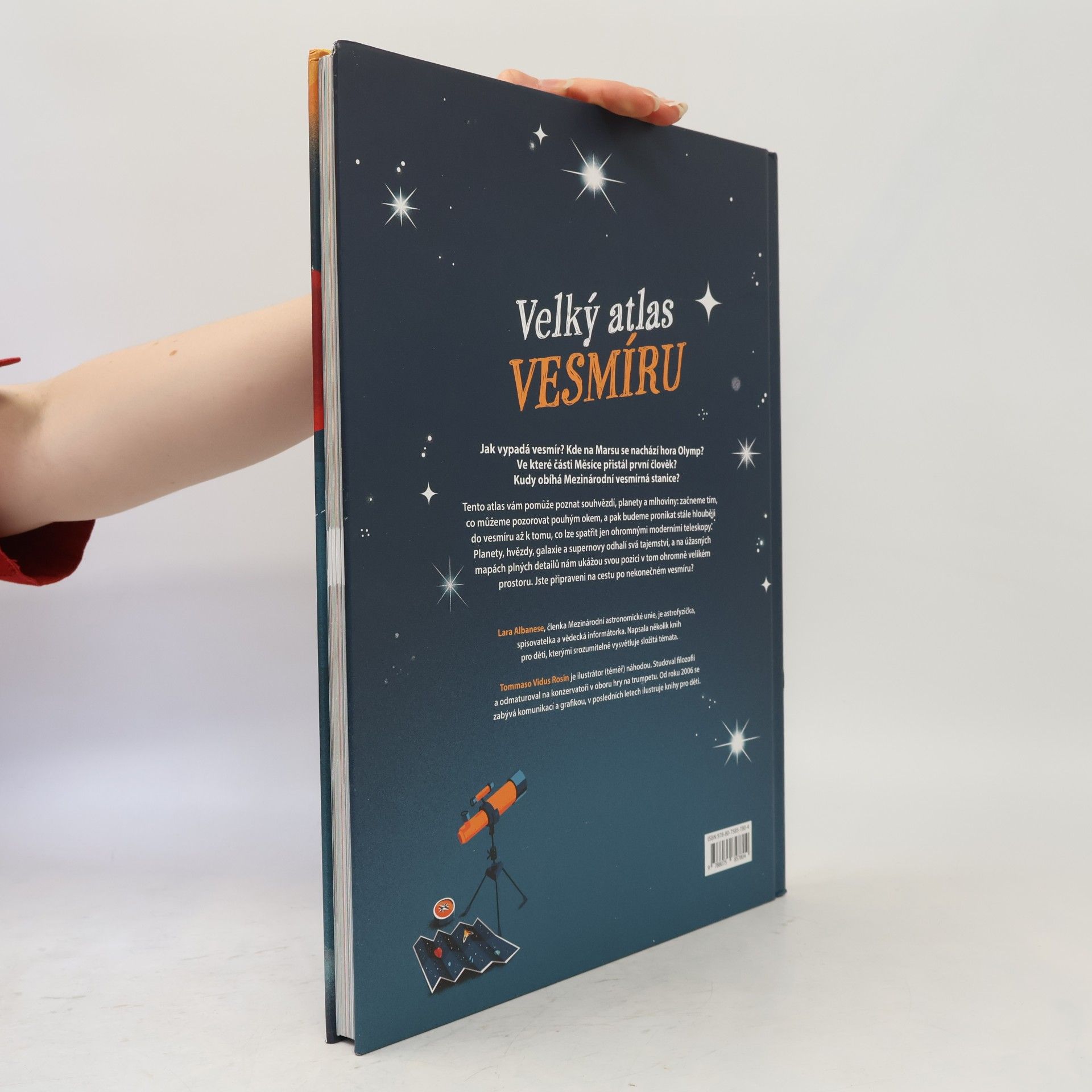 Lara Albanese Velký atlas vesmíru