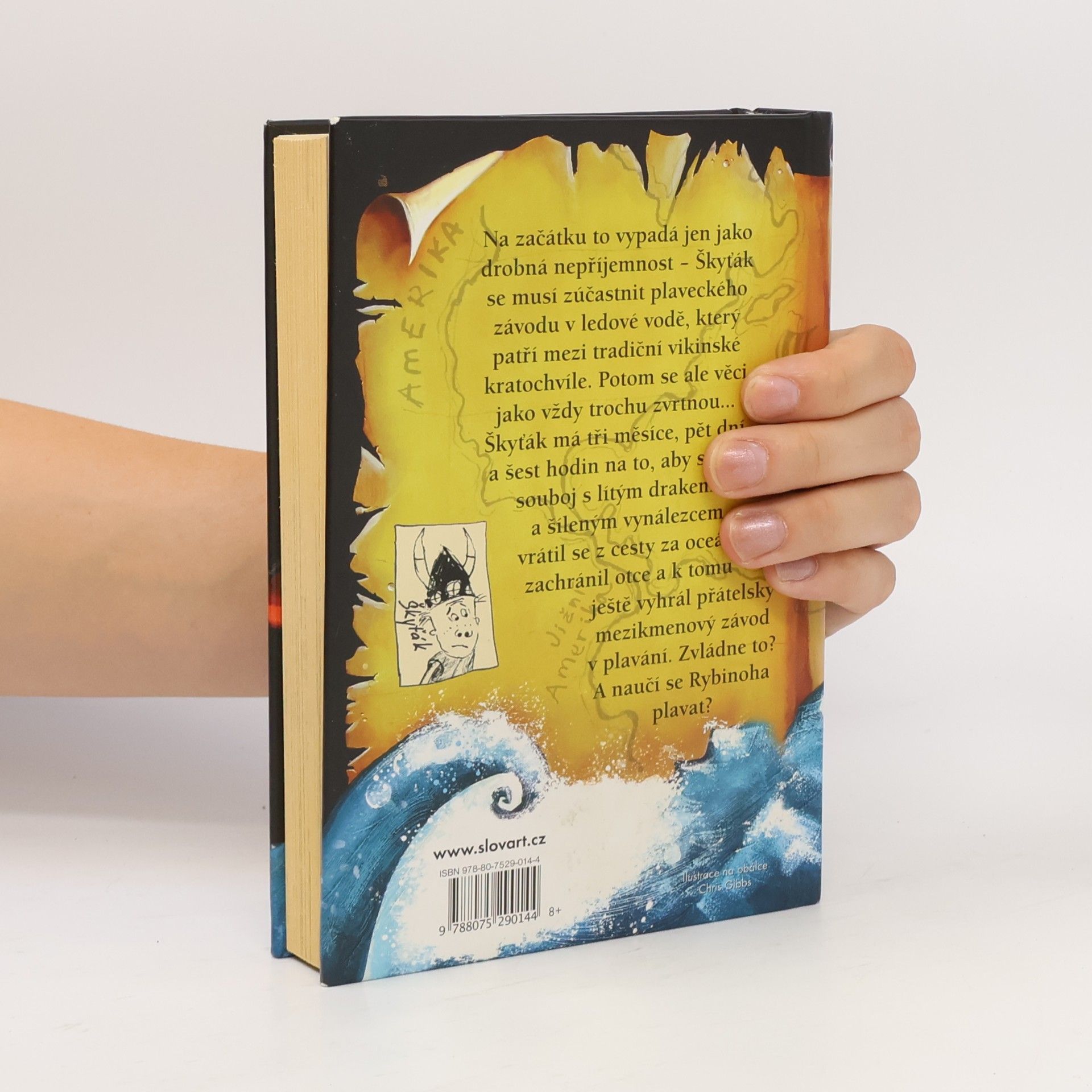 Cressida Cowell Škyťák Šelmovská Štika III. Kniha 7. Jak přežít dračí bouři