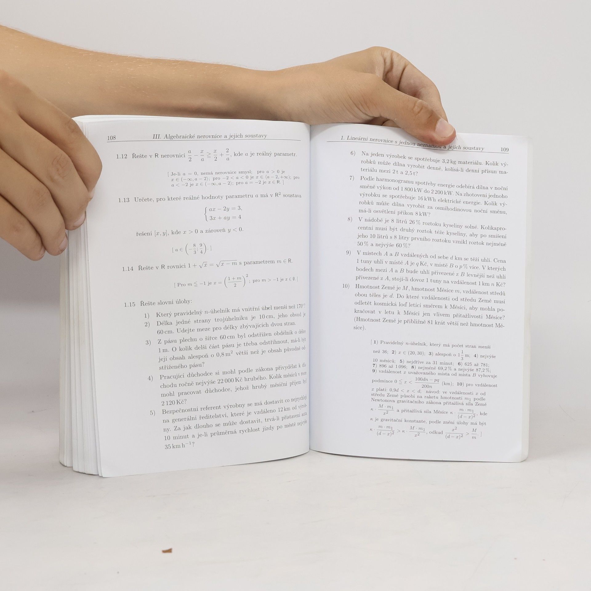 František Janeček Sbírka úloh z matematiky pro střední školy