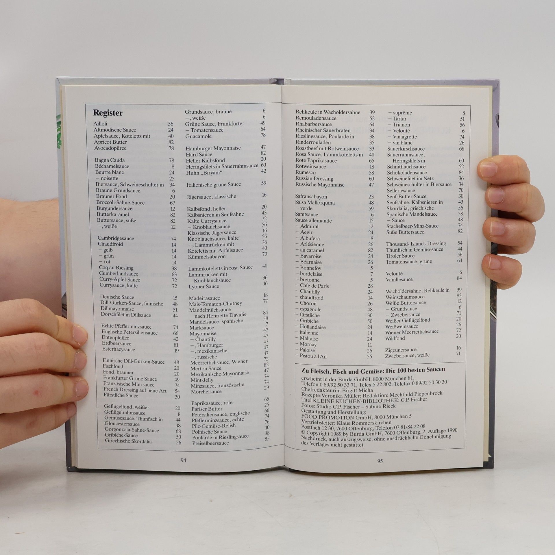 Autores varios Zu Fleisch, Fisch und Gemüse. Die 100 besten Saucen