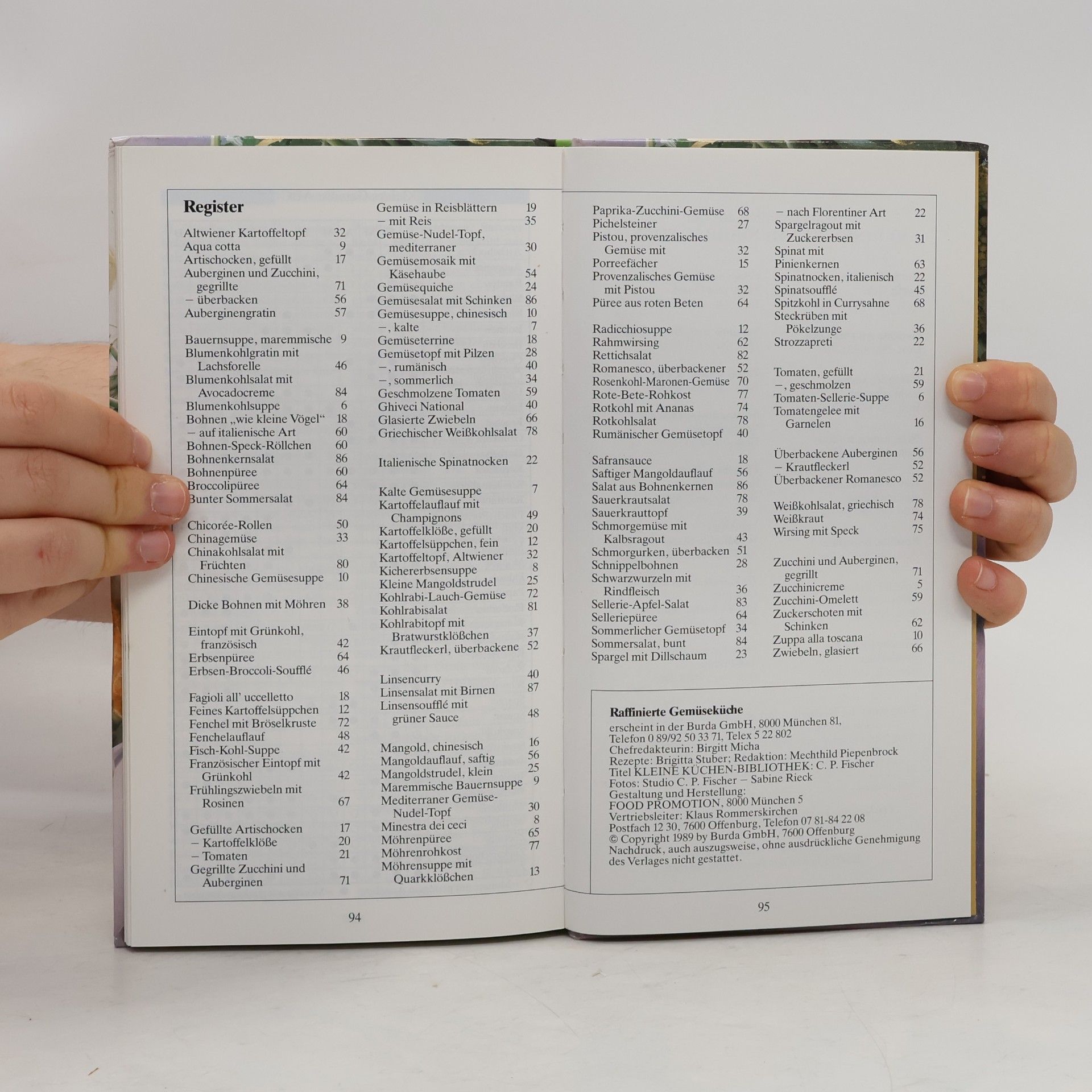 Various authors Raffinierte Gemüse-Küche