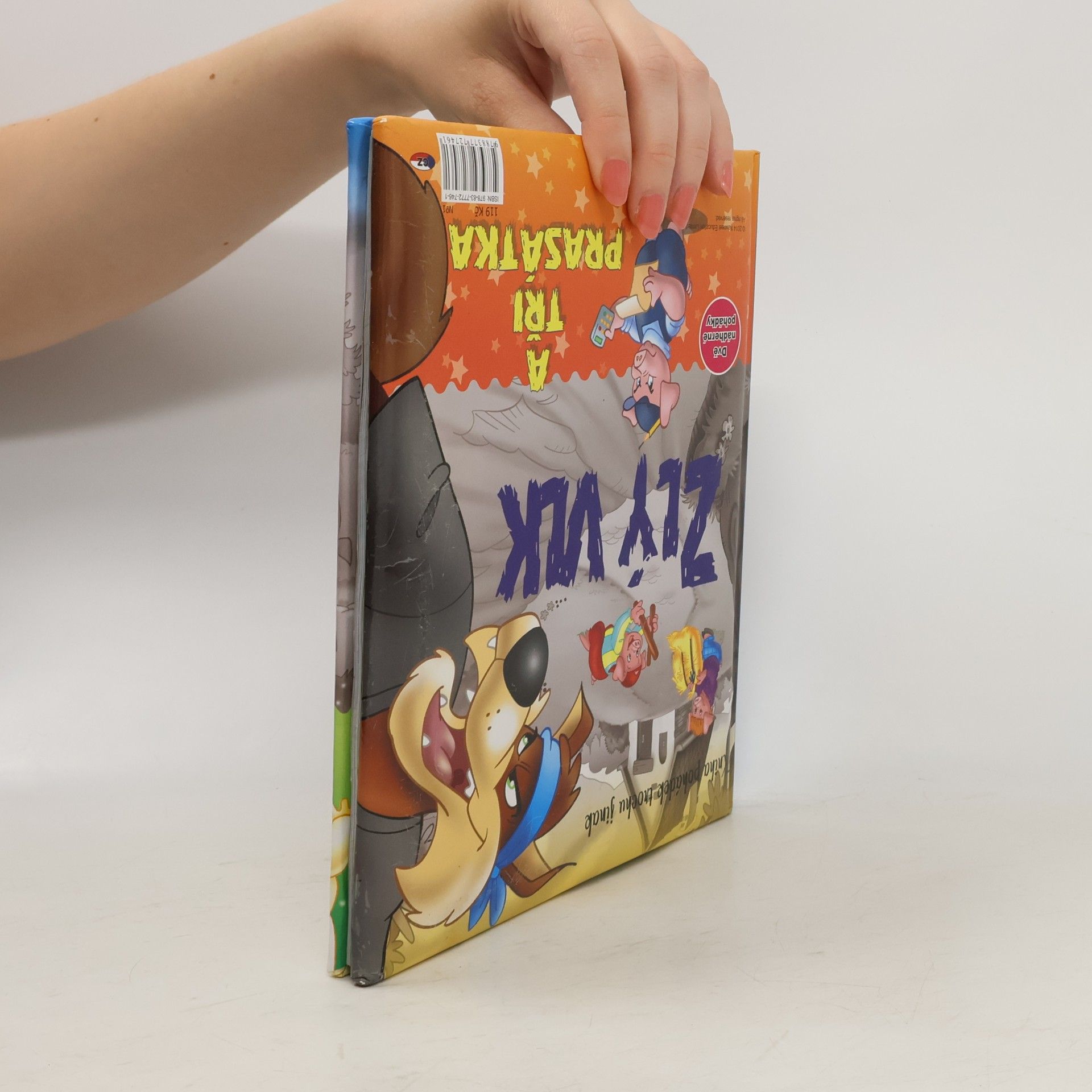 Autorenkollektiv Kniha pohádek trochu jinak: Zlý vlk a Červená Karkulka, Zlý vlk a tři prasátka