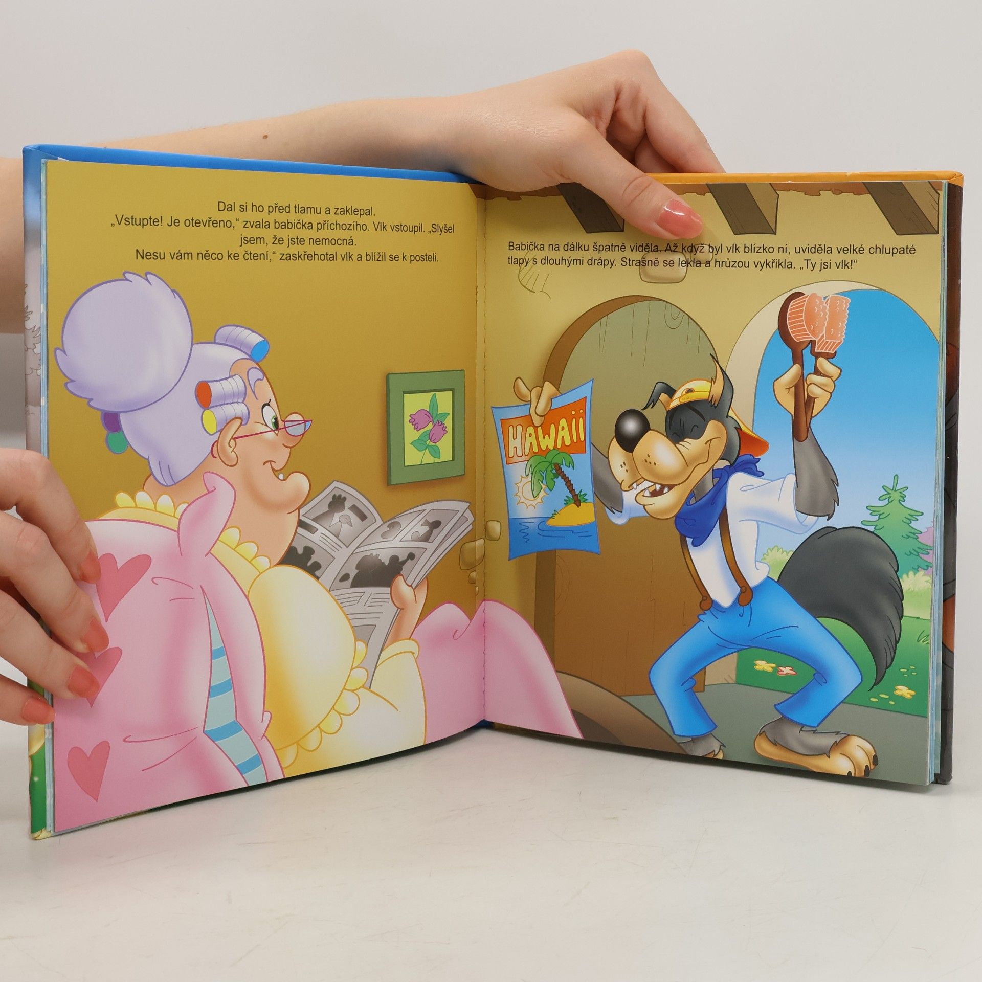 Autorenkollektiv Kniha pohádek trochu jinak: Zlý vlk a Červená Karkulka, Zlý vlk a tři prasátka