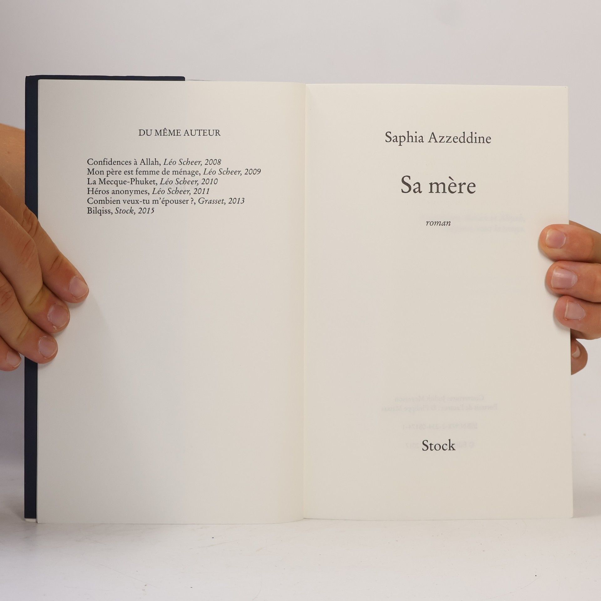 Saphia Azzeddine Sa mère