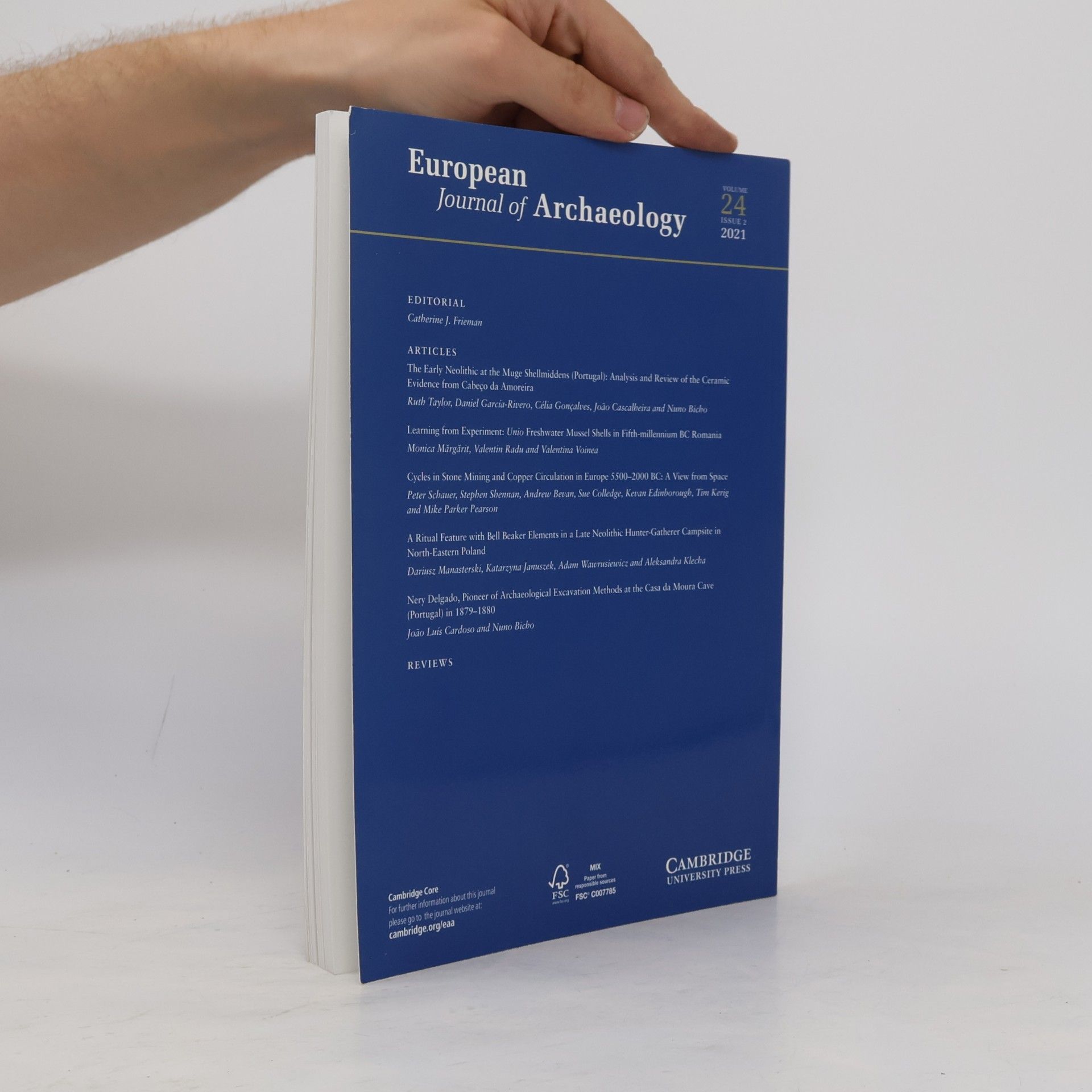 Autorenkollektiv European Journal of Archaeology. Vol. 24, Issue 2