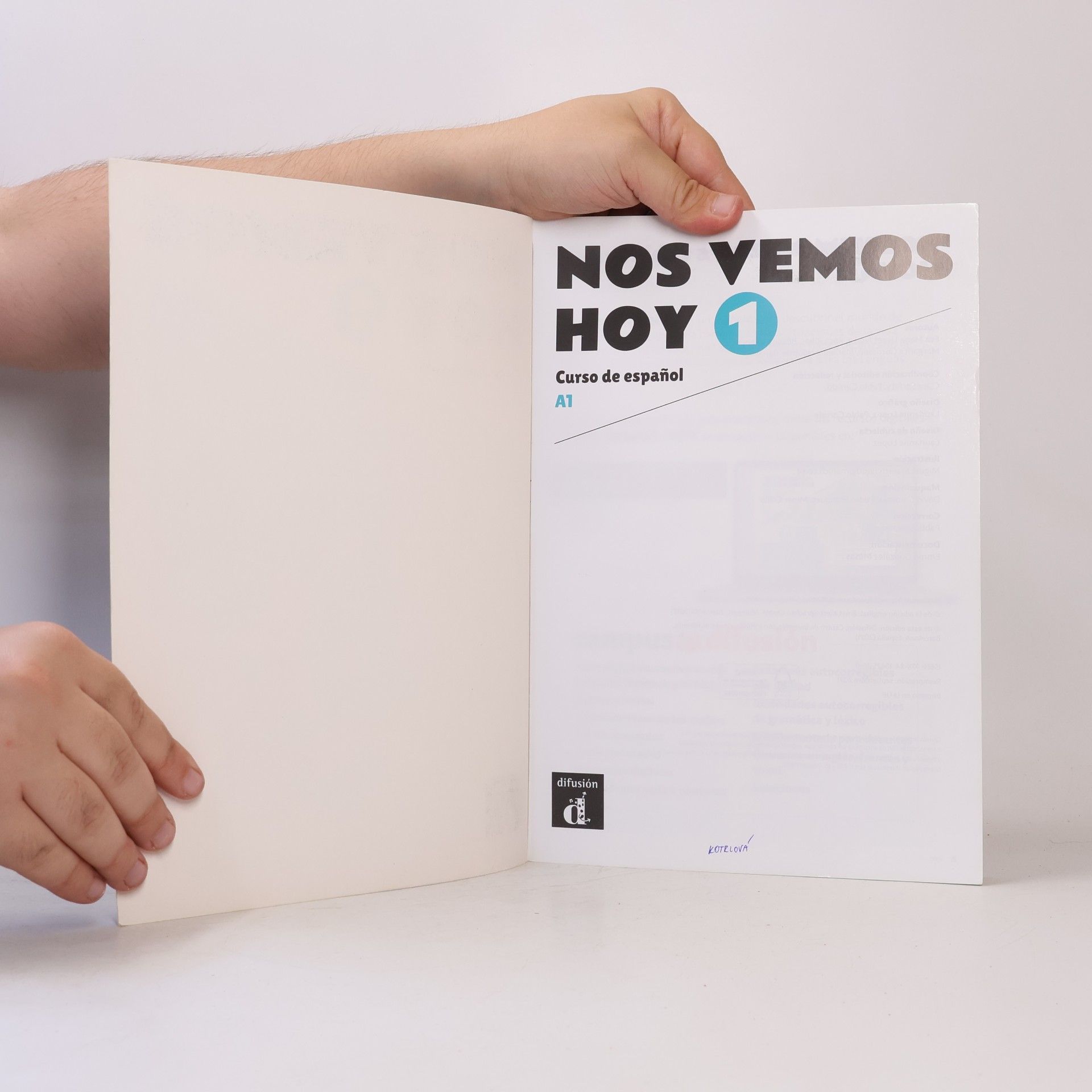 Rosa Ribas Nos Vemos Hoy 1. Edición para Estudiantes