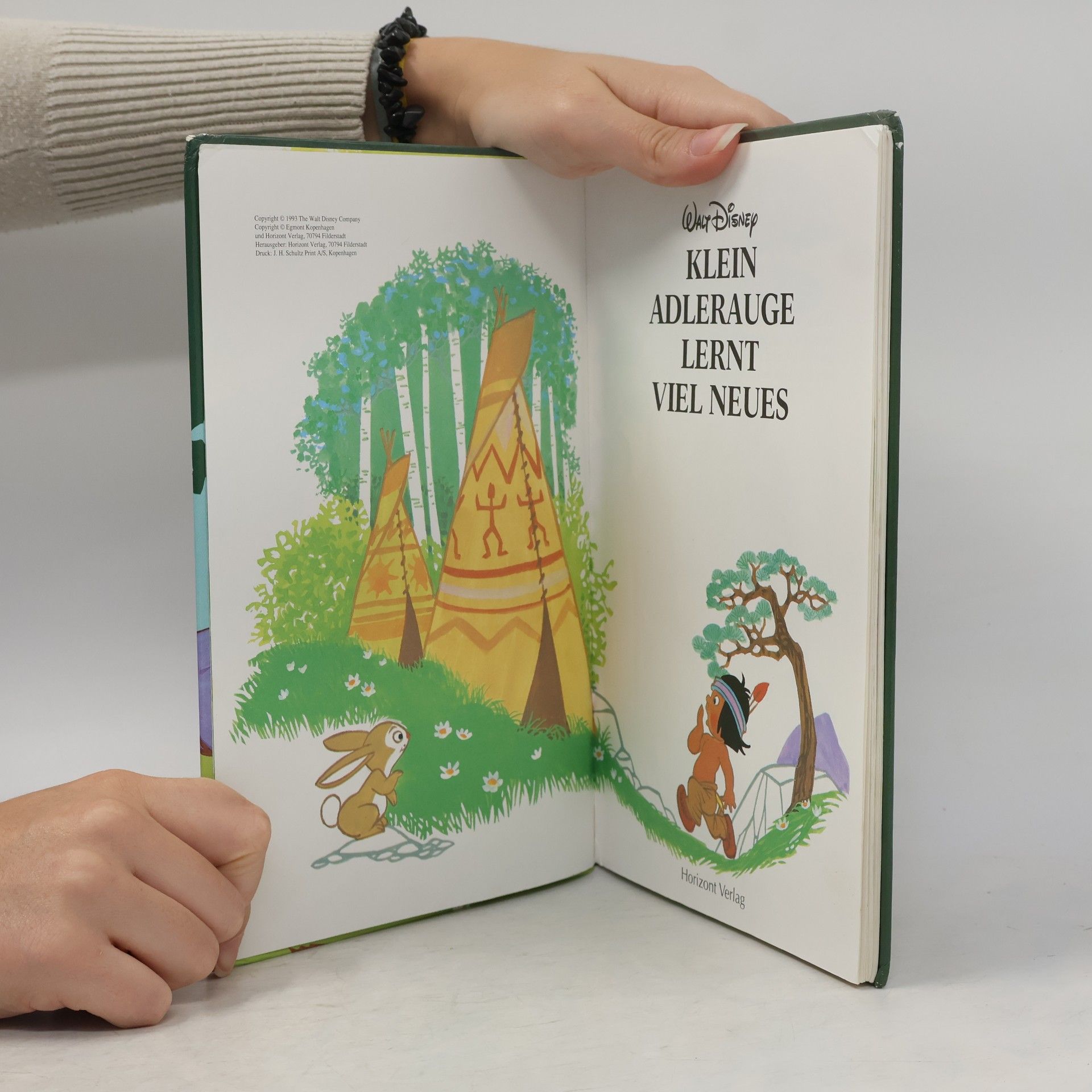 Autores varios Klein Adlerauge lernt viel Neues