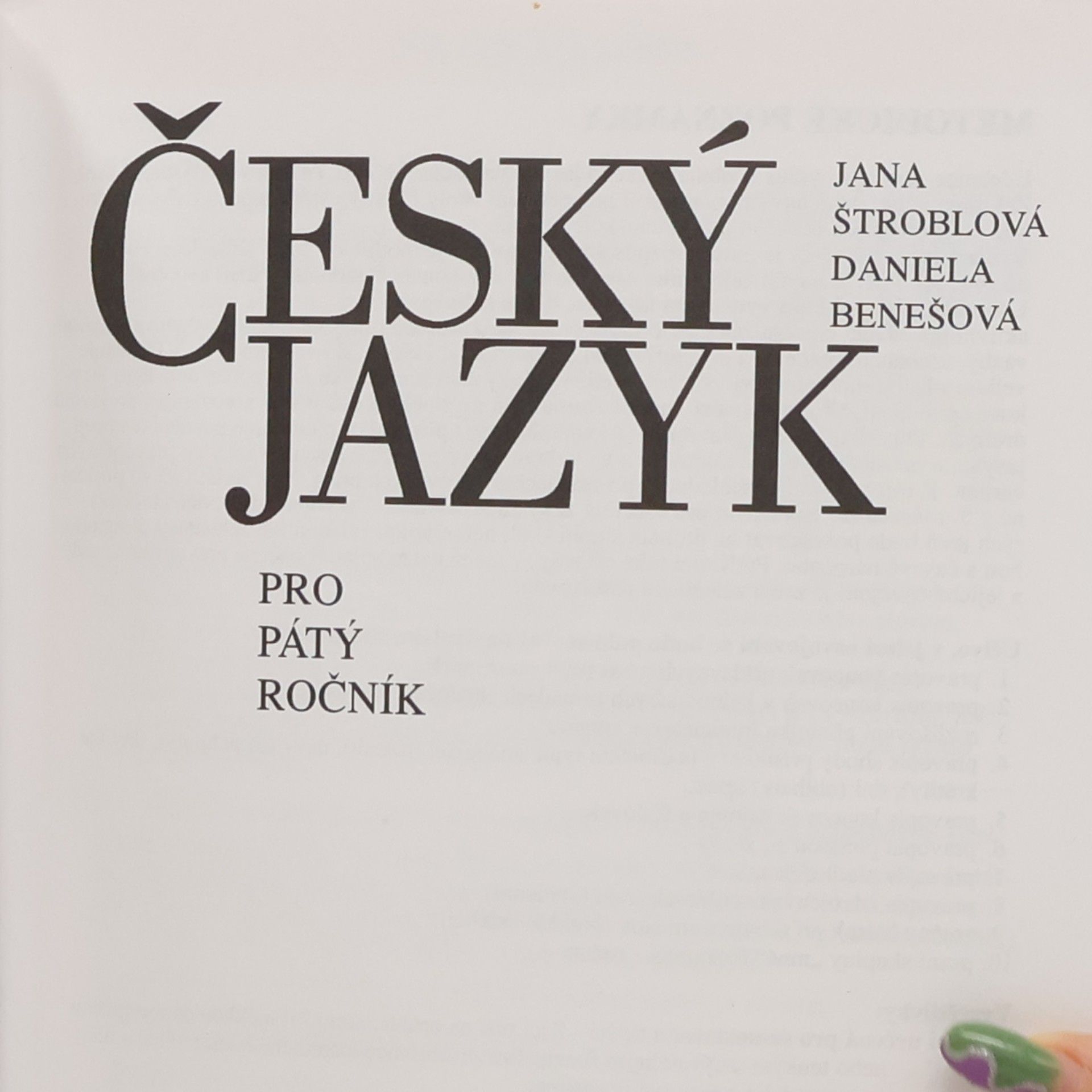 Kolektiv autorů Český jazyk 5