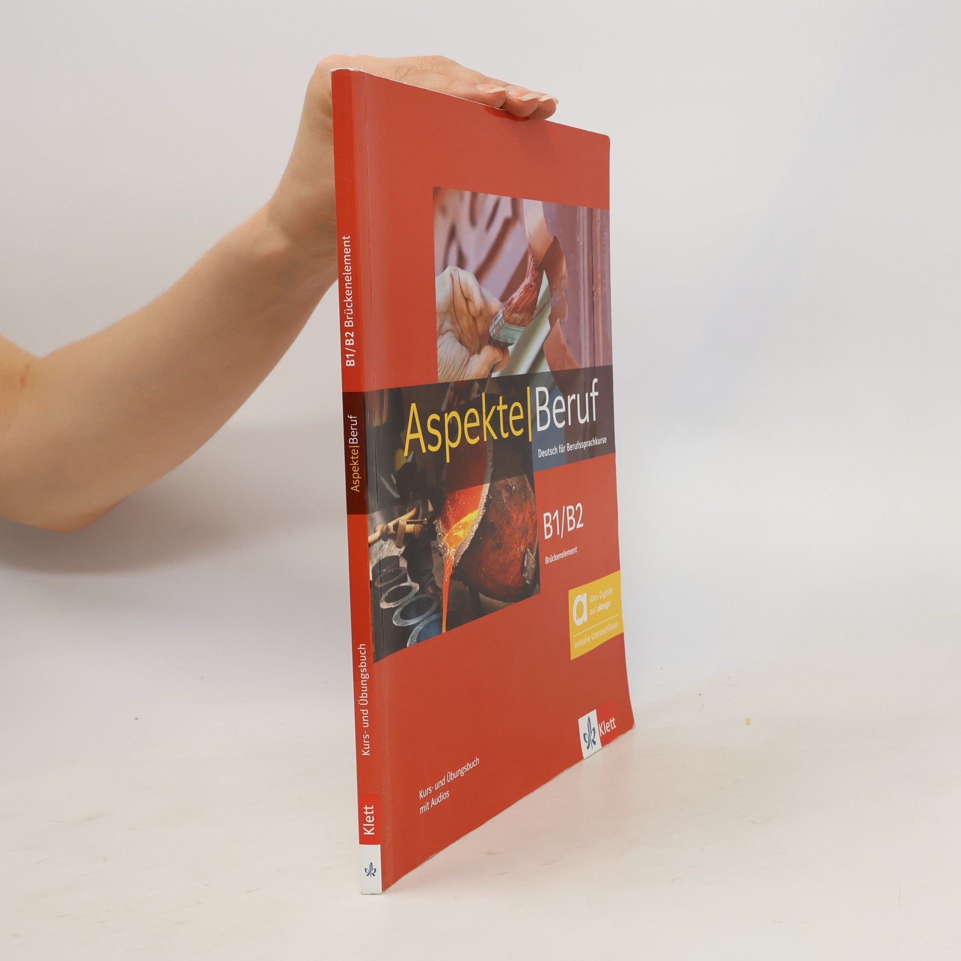 Autores varios Aspekte Beruf B1/B2 Brückenelement – Hybride Ausgabe allango: Deutsch für Berufssprachkurse. Kurs- und Übungsbuch mit Audios inklusive Lizenzschlüssel allango (24 Monate)