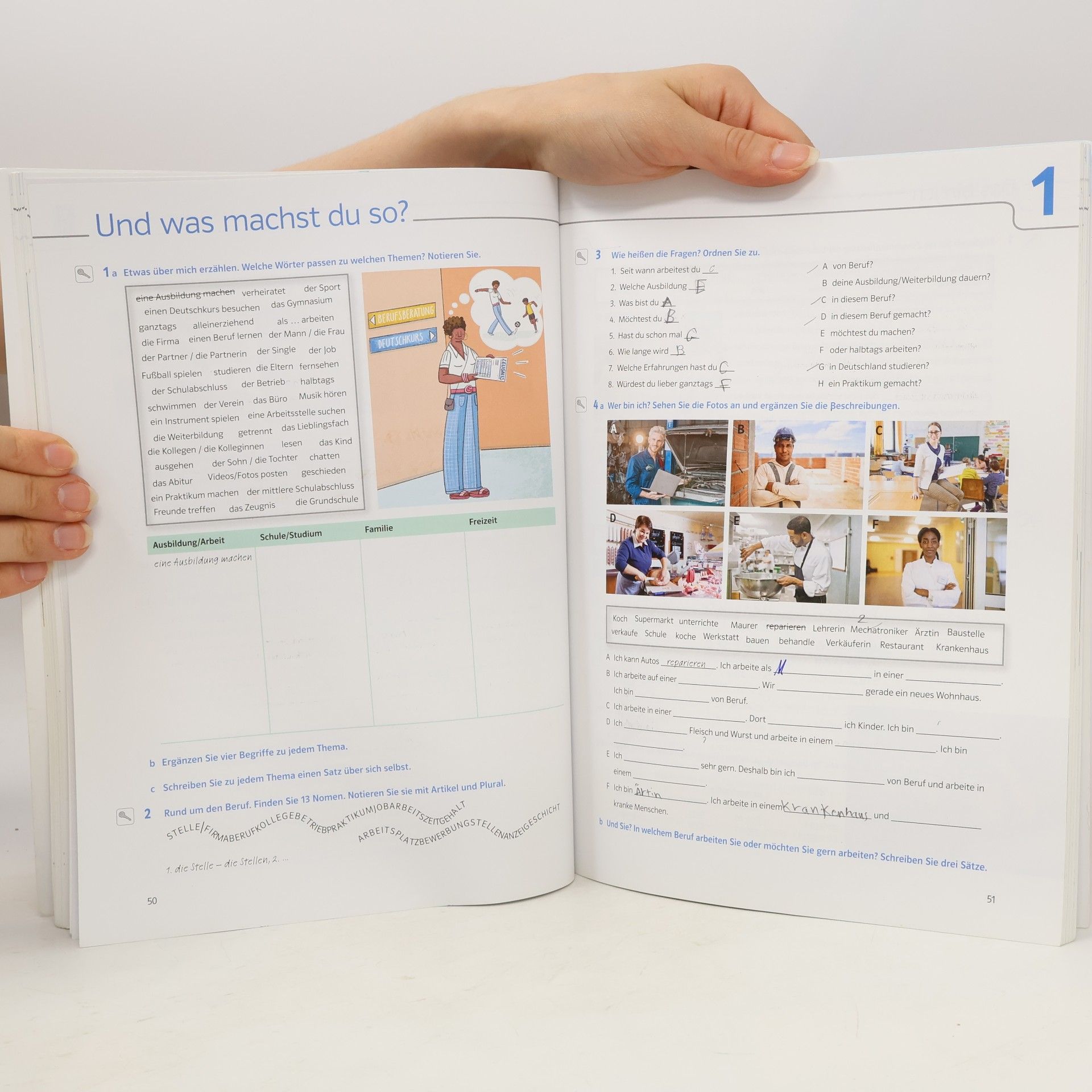 Aspekte Beruf B1/B2 Brückenelement – Hybride Ausgabe allango: Deutsch für Berufssprachkurse. Kurs- und Übungsbuch mit Audios inklusive Lizenzschlüssel allango (24 Monate)