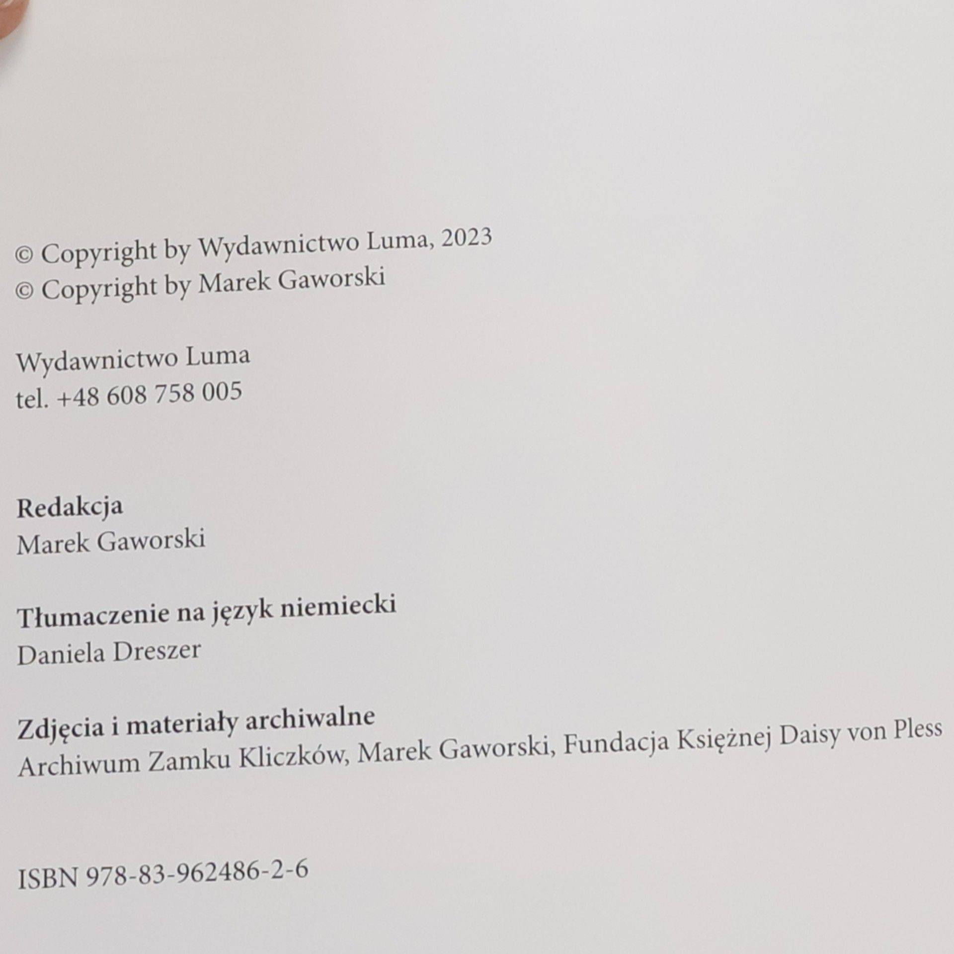Marek Gaworski Zamek Kliczków