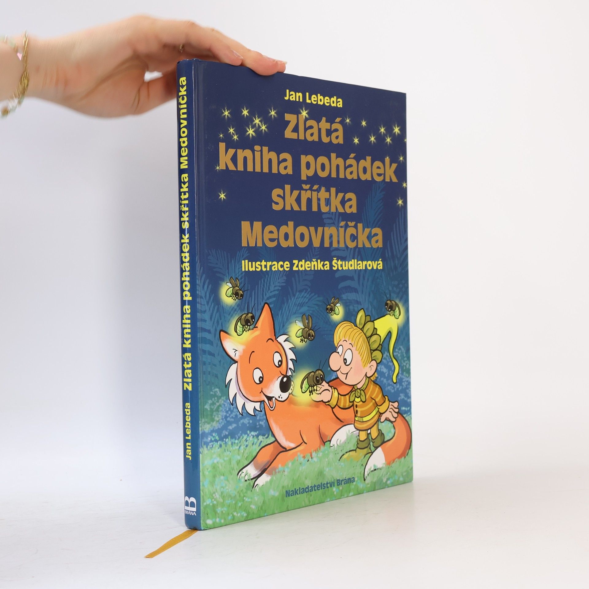 Jan Lebeda Zlatá kniha pohádek skřítka Medovníčka