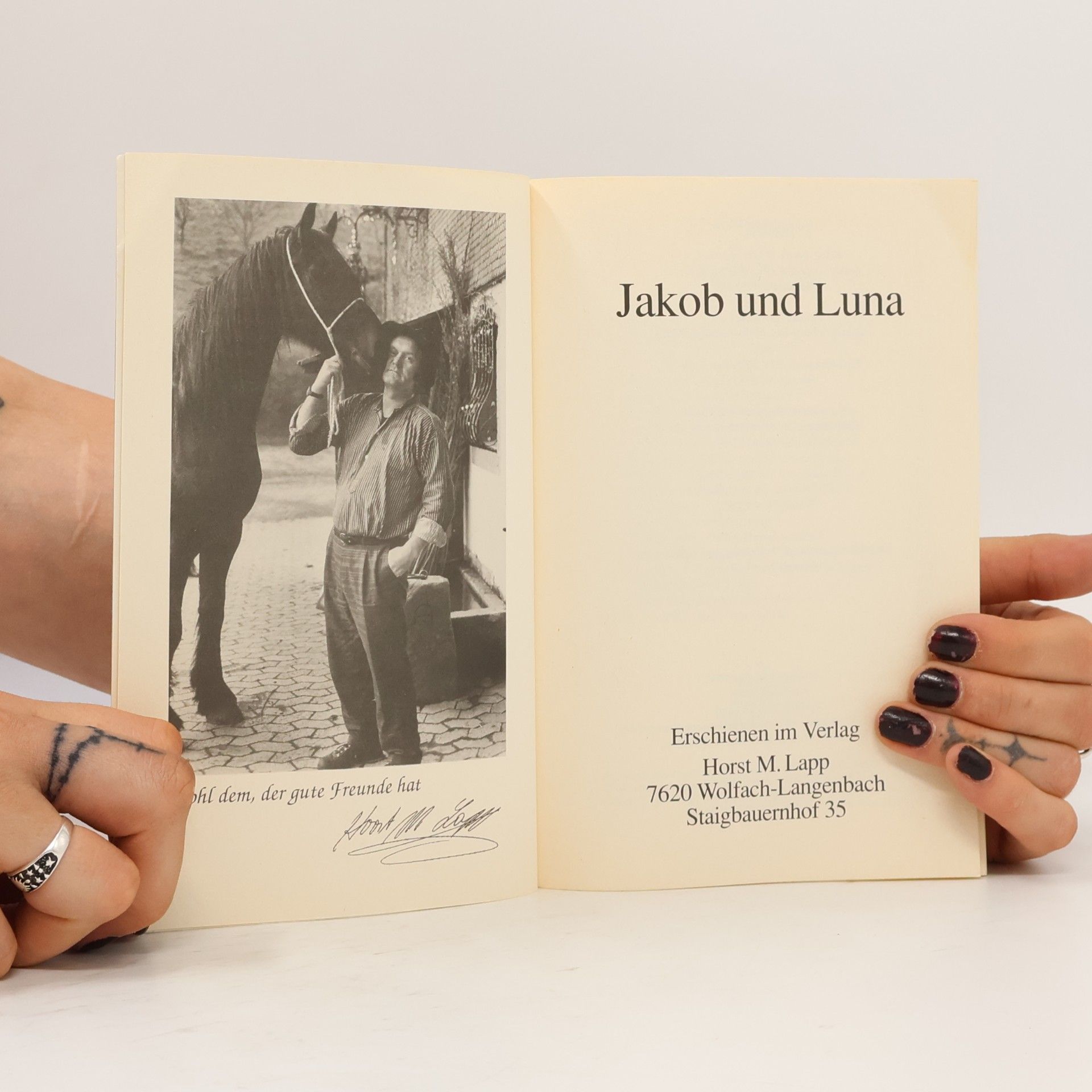 Horst M. Lapp Jakob und Luna
