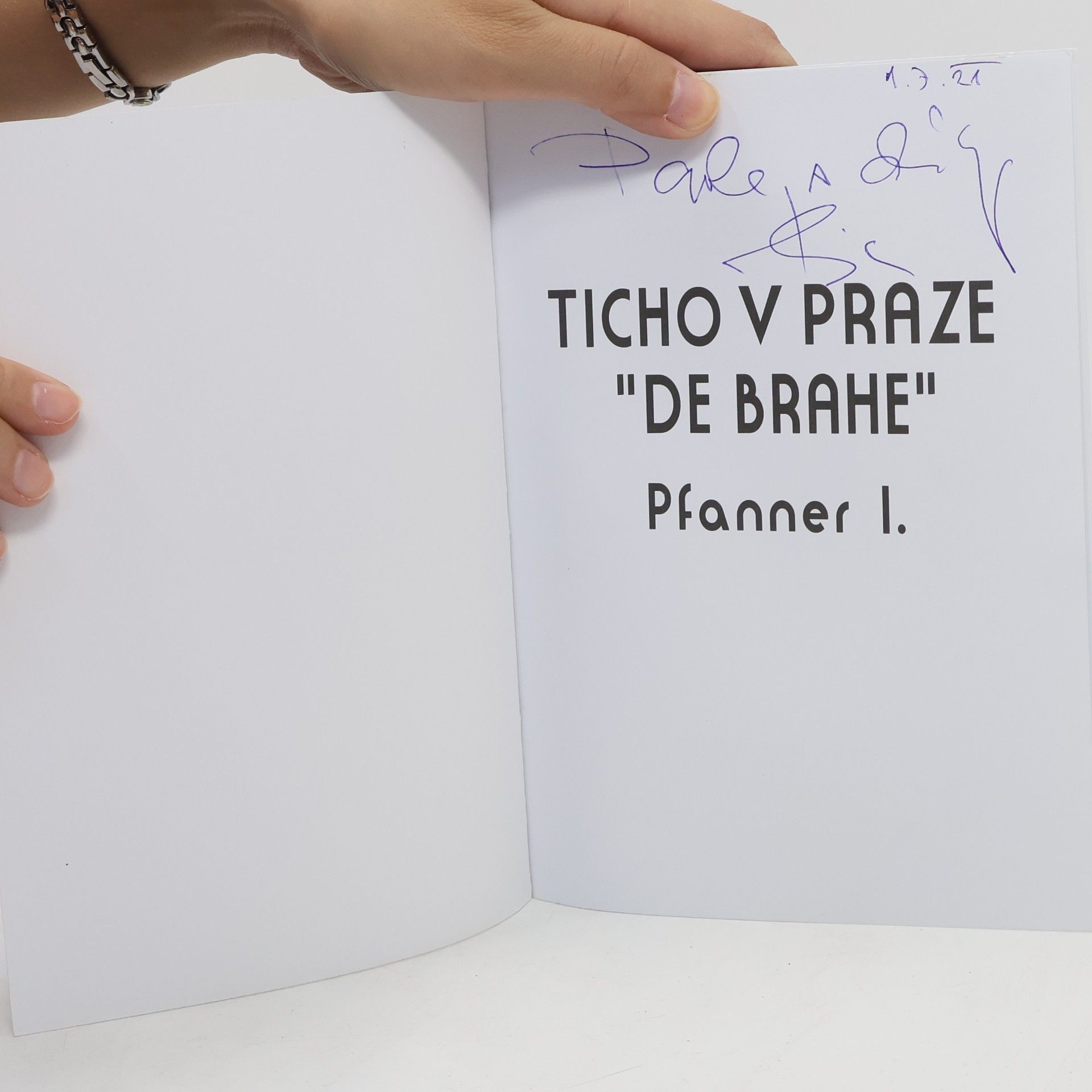Pfanner I. Ticho v Praze „de Brahe“