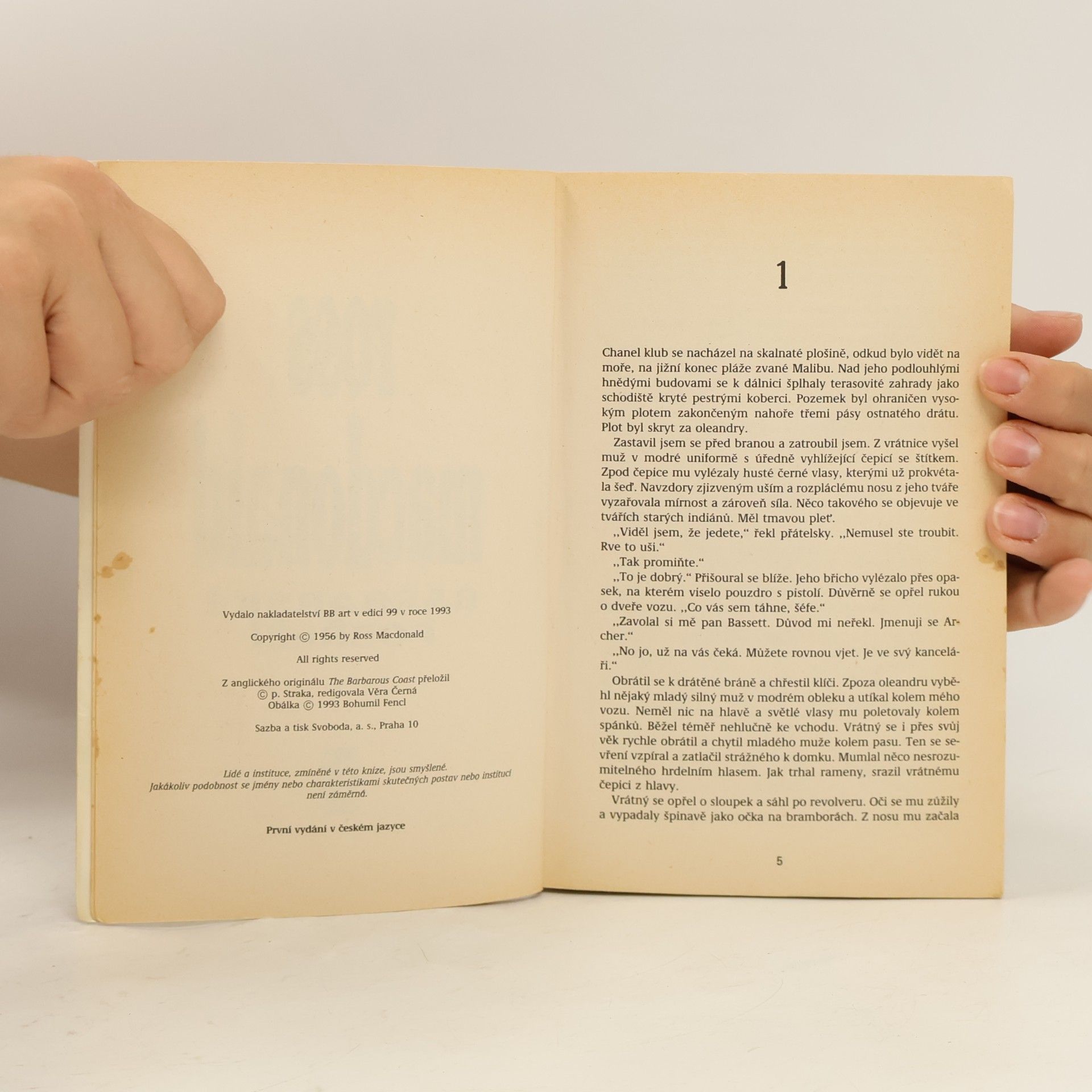 Ross Macdonald Barbarské pobřeží