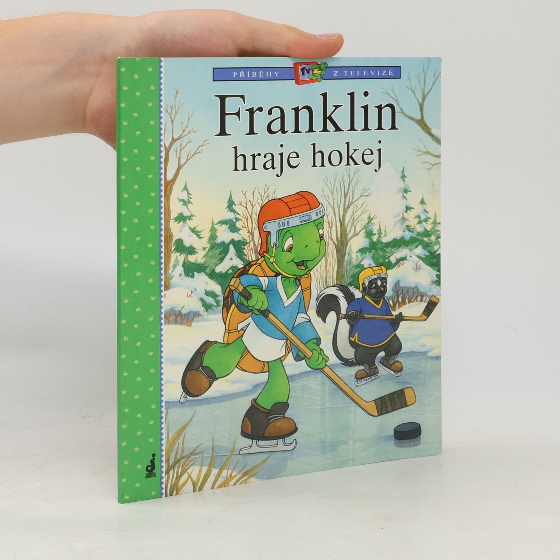 Alena Benešová Franklin hraje hokej