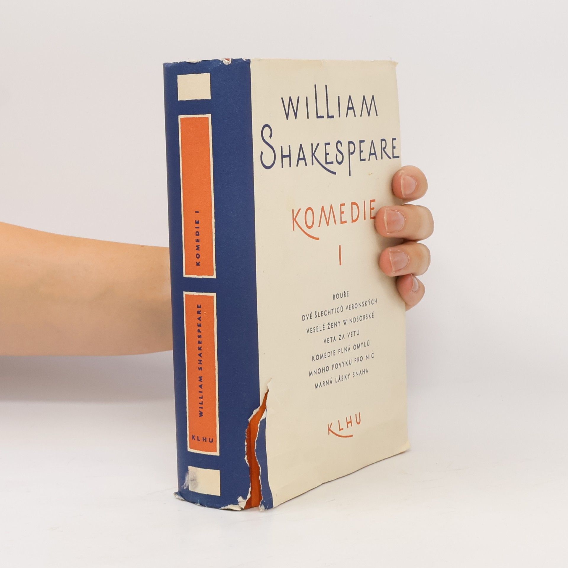 William Shakespeare Komedie I.