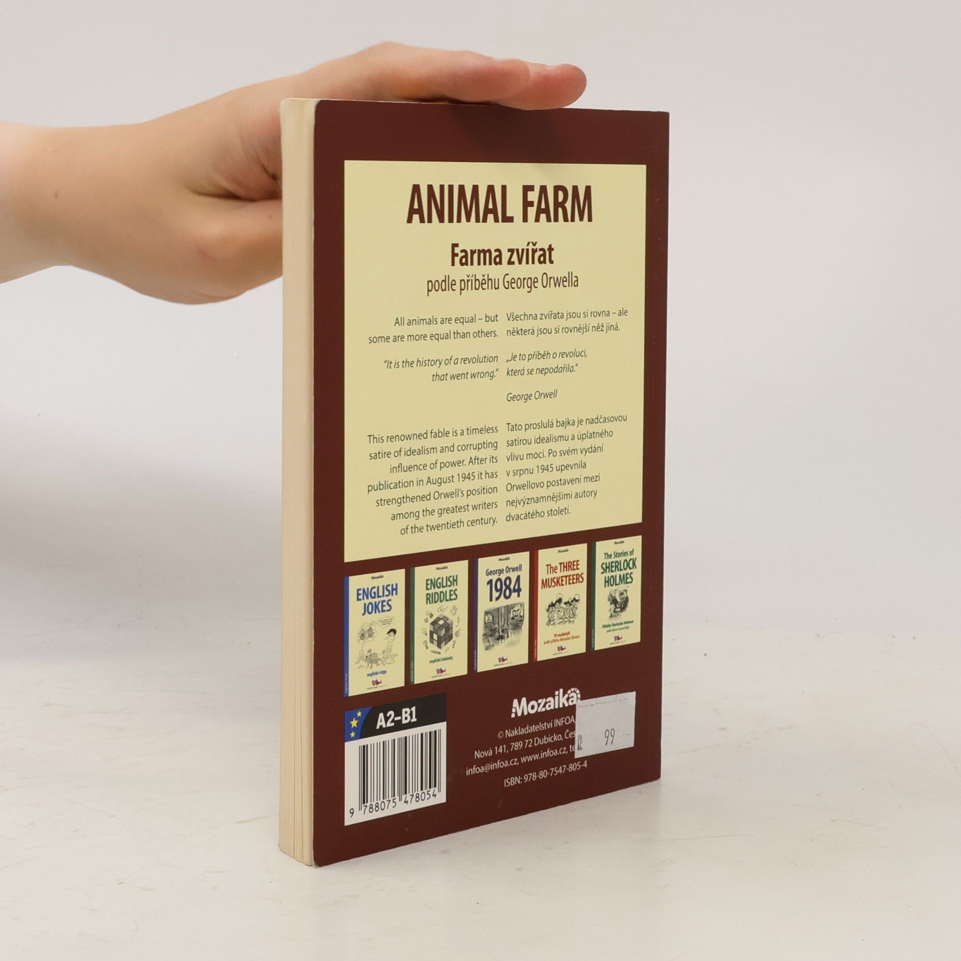 Autorenkollektiv Animal farm. Farma zvířat. Podle příběhu George Orwella