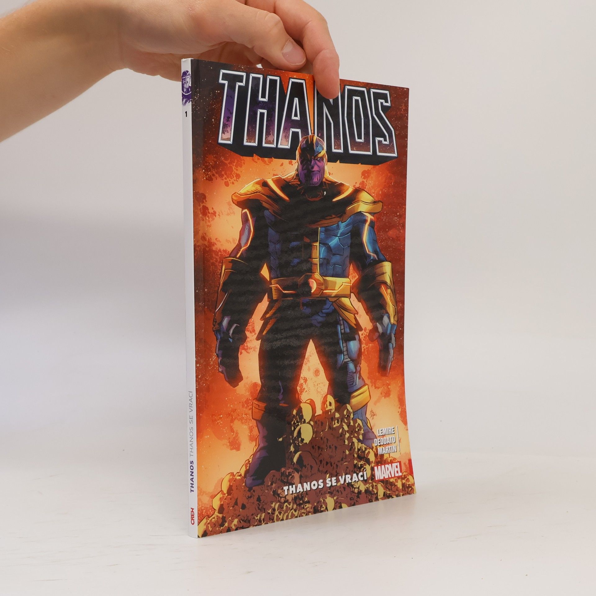 Jeff Lemire Thanos. Thanos se vrací