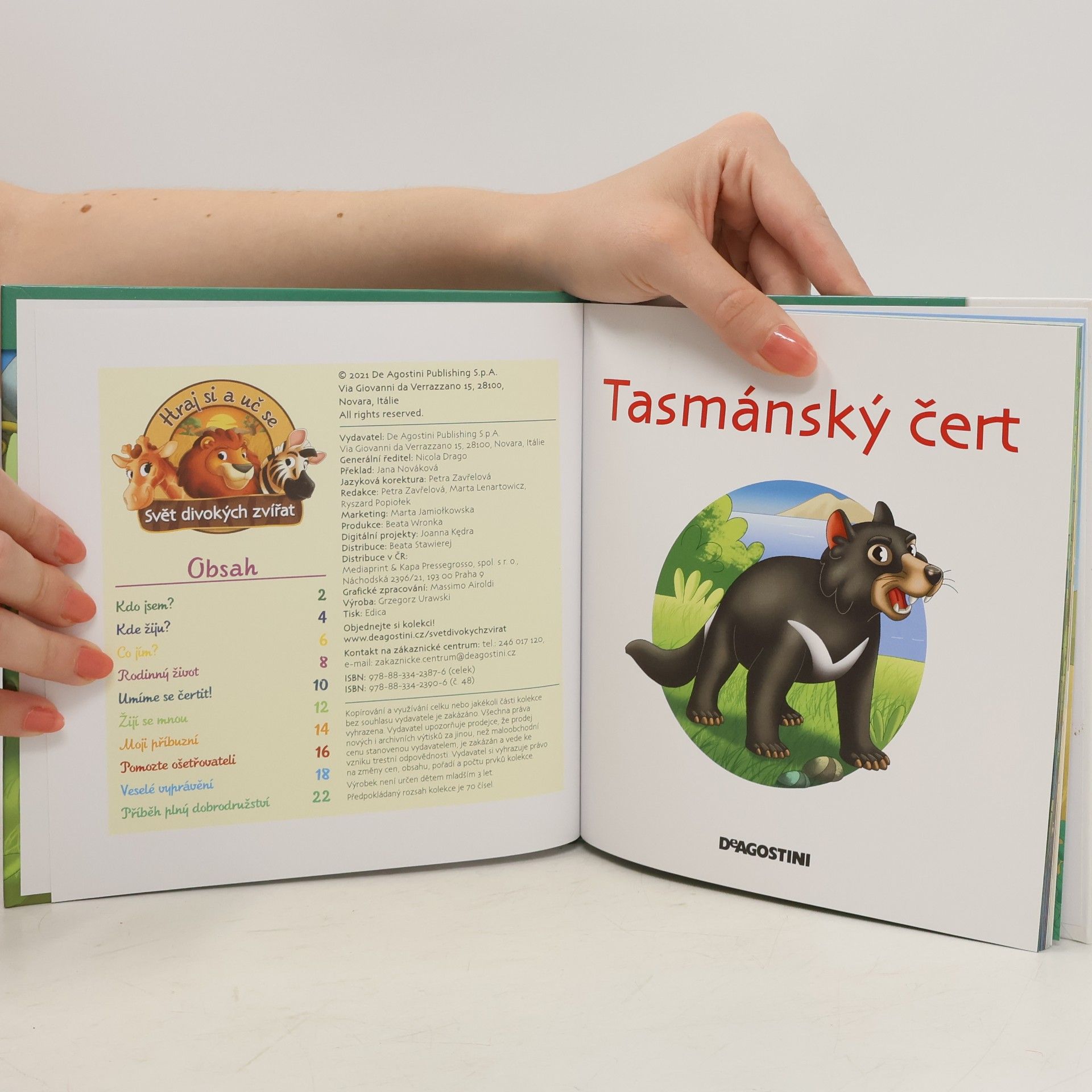 Kolektiv autorů Bydlím v lese 48. Tasmánský čert