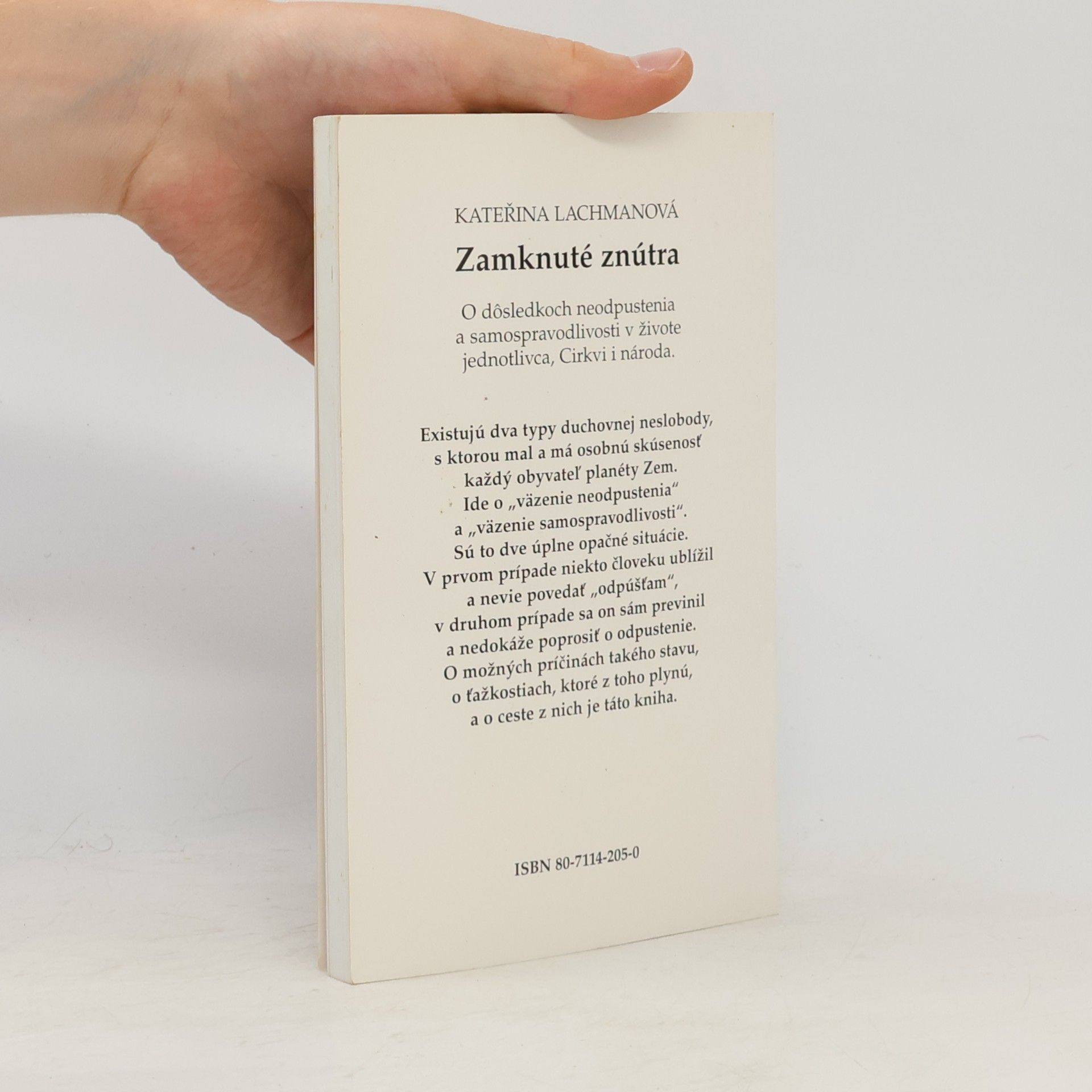 Katerina Lachmanová Zamknuté znútra