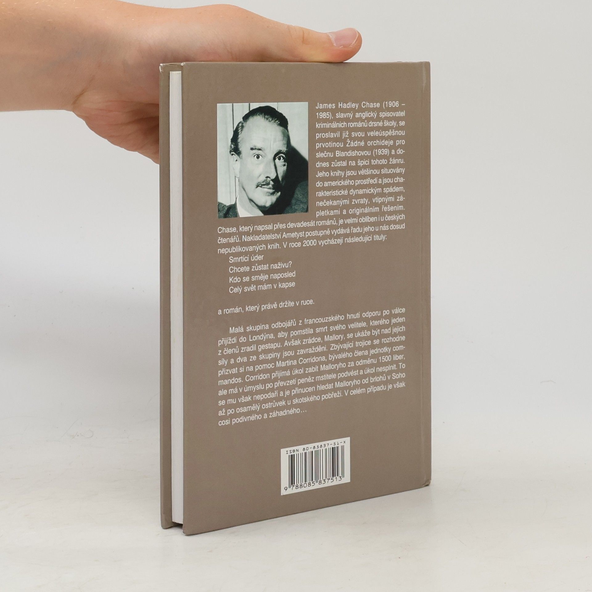 James Hadley Chase Kdo je Mallory?