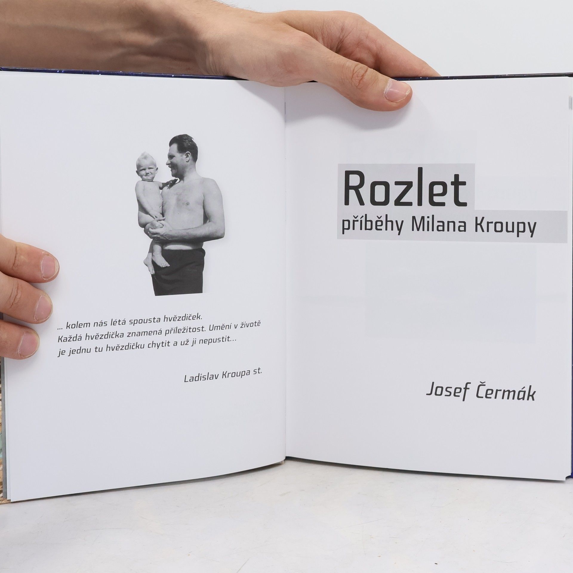Josef Čermák Rozlet - příběhy Milana Kroupy