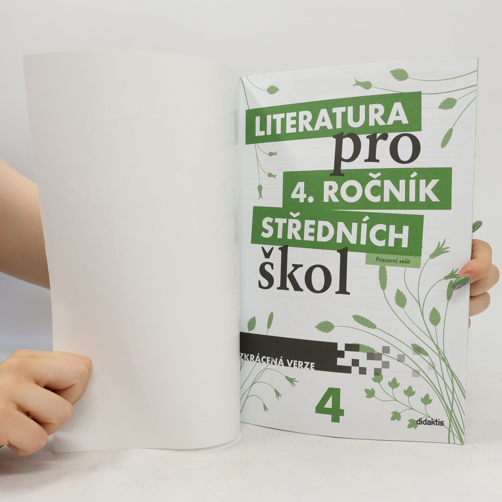 Lukáš Andree Literatura pro 4. ročník středních škol. pracovní sešit. zkrácená verze