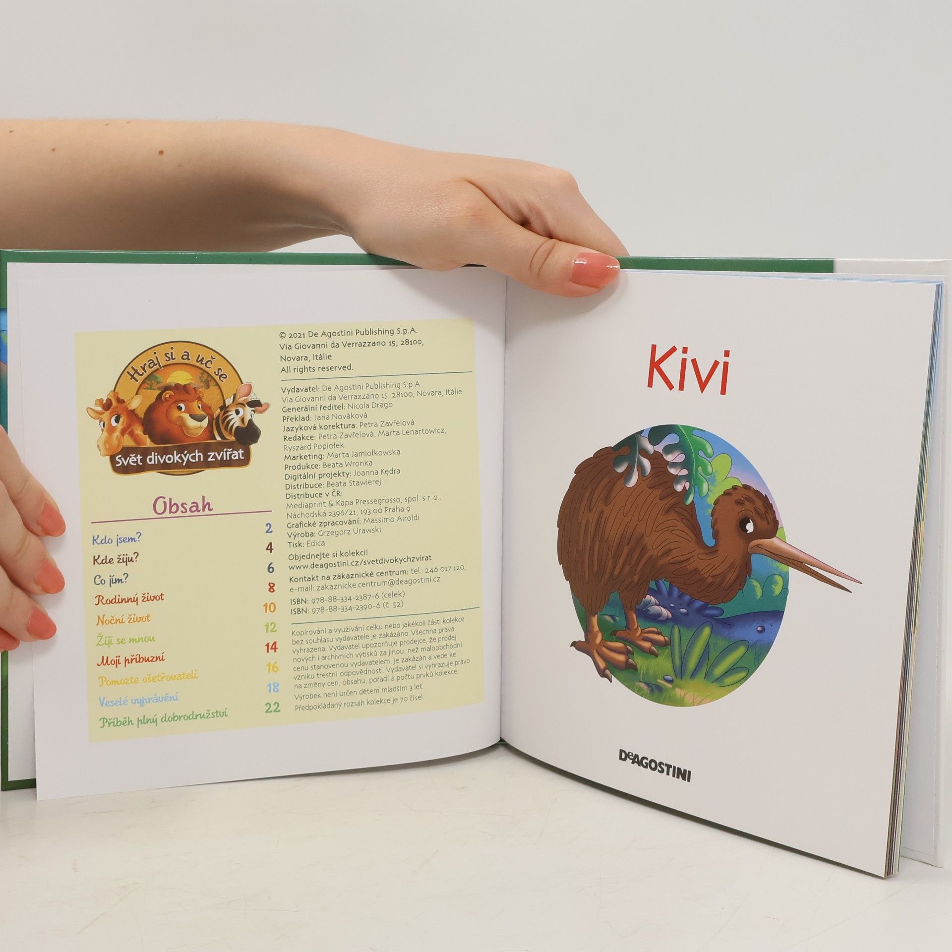 Collectif d'auteurs Bydlím v lese 52. Kivi