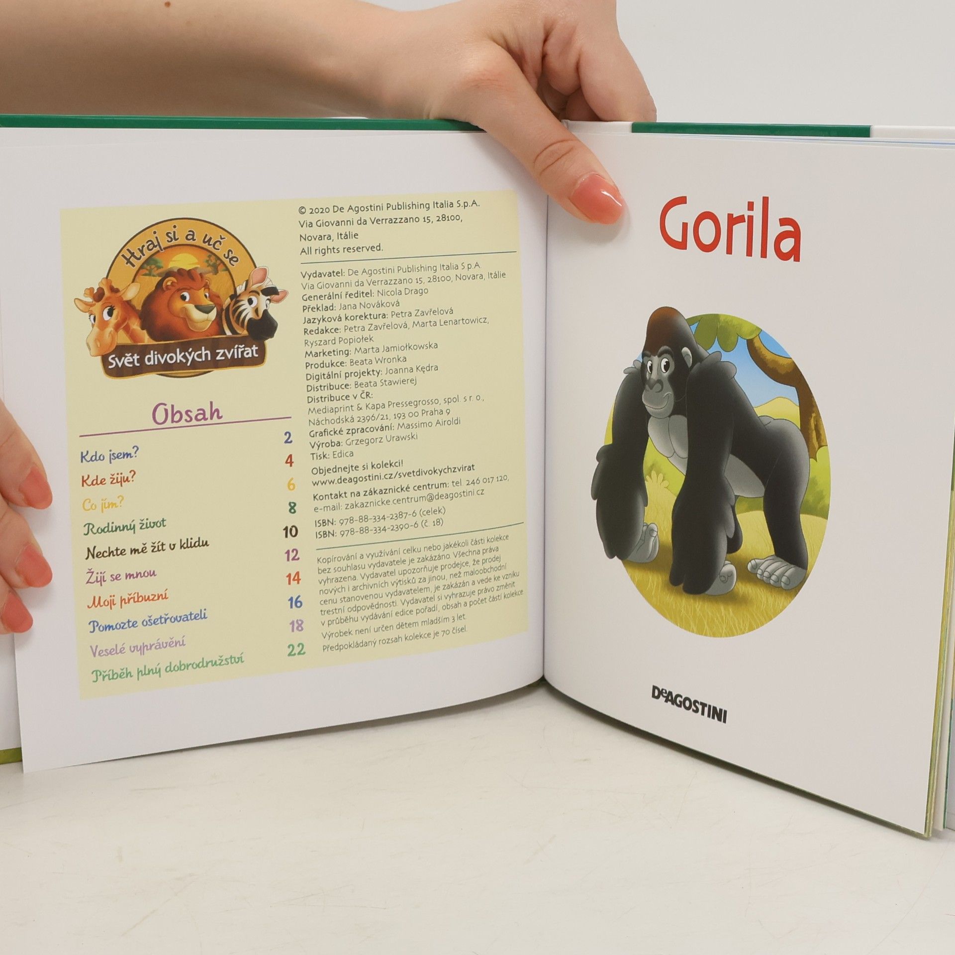 Various authors Bydlím v lese 18: Gorila