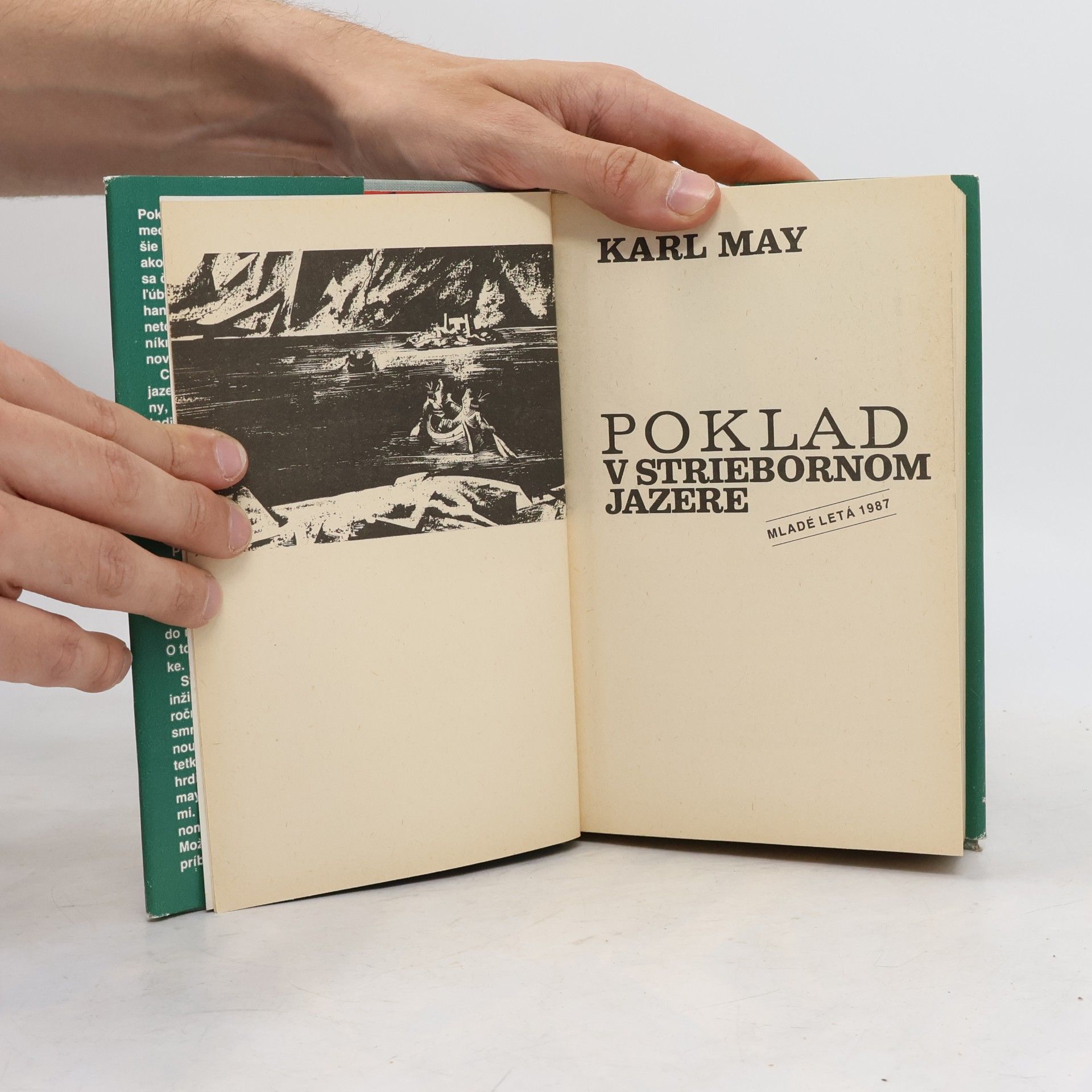 Karl May Poklad v striebornom jazere