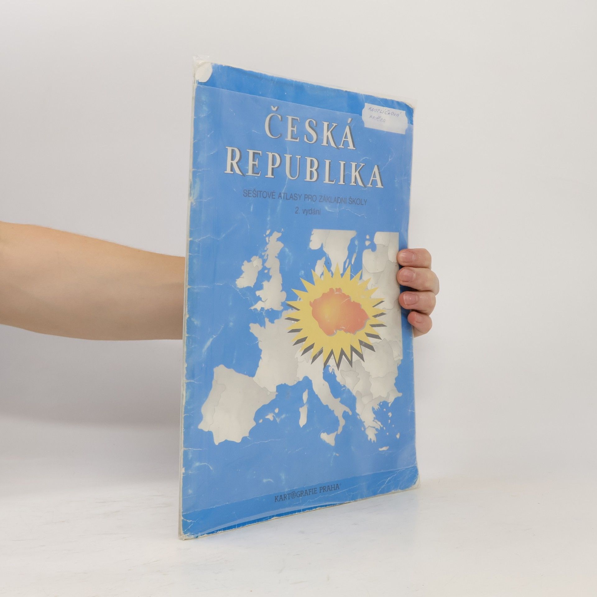 Collectif d'auteurs Česká republika: sešitové atlasy pro základní školy