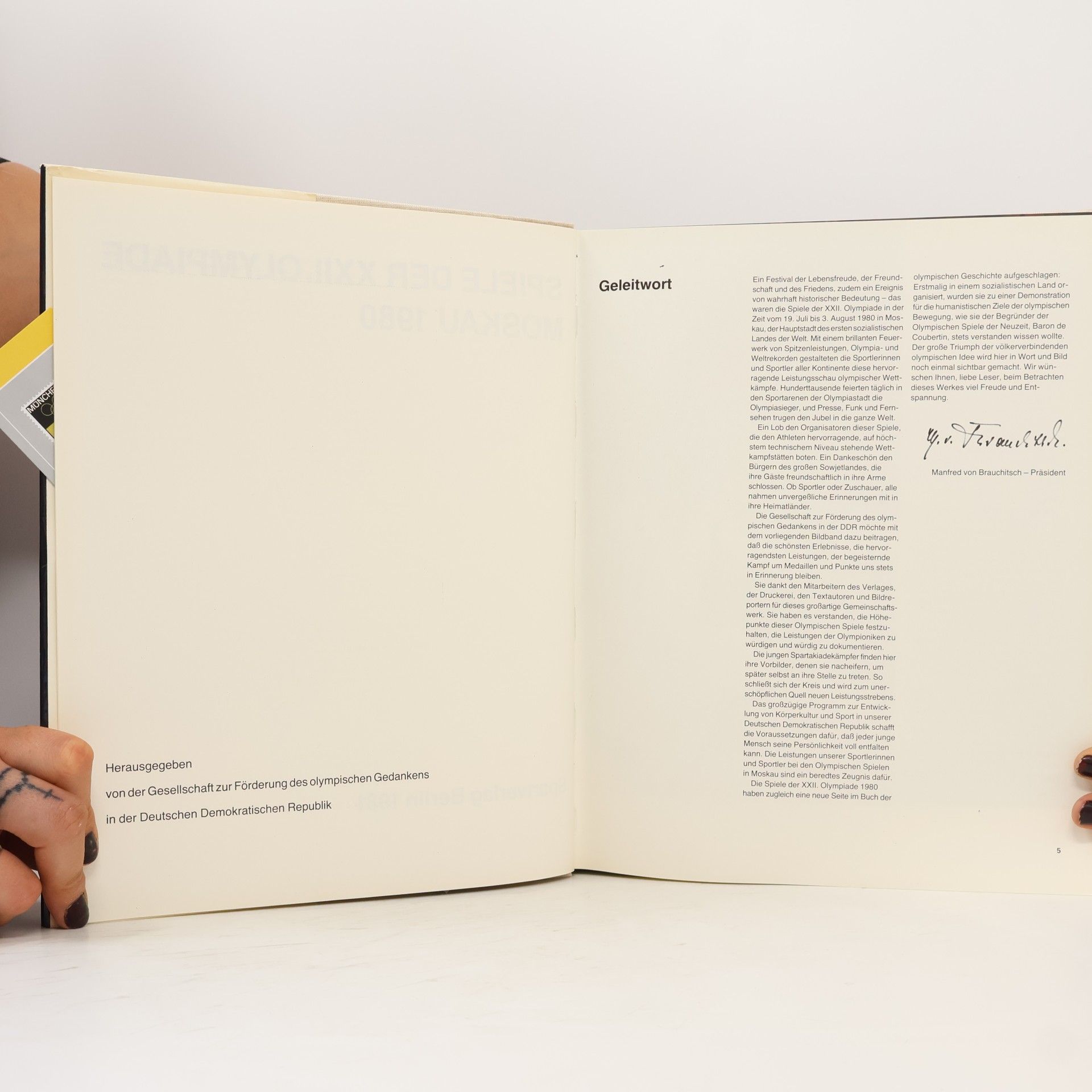 Autorenkollektiv Olympische Spiele 1980