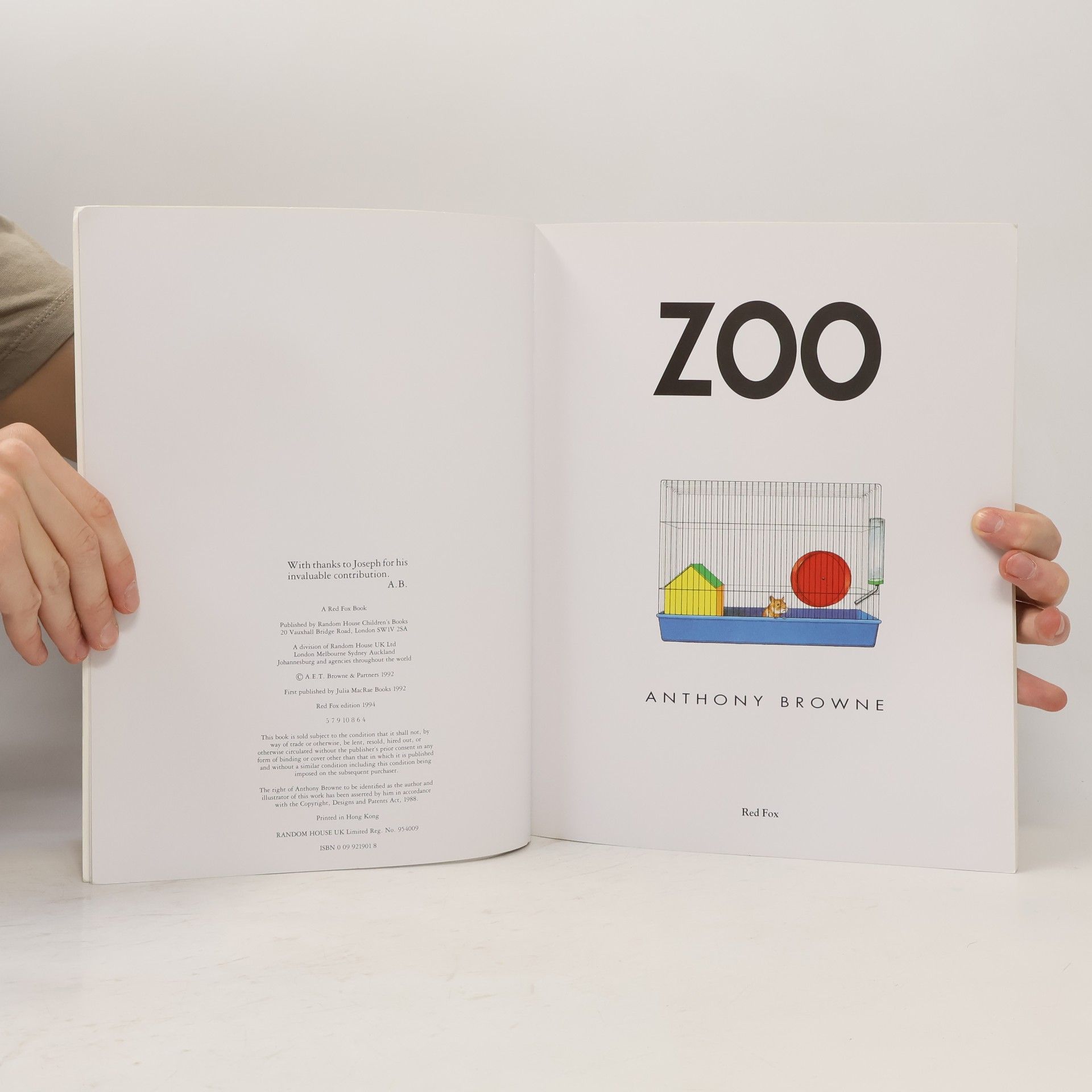 Anthony Browne Zoo
