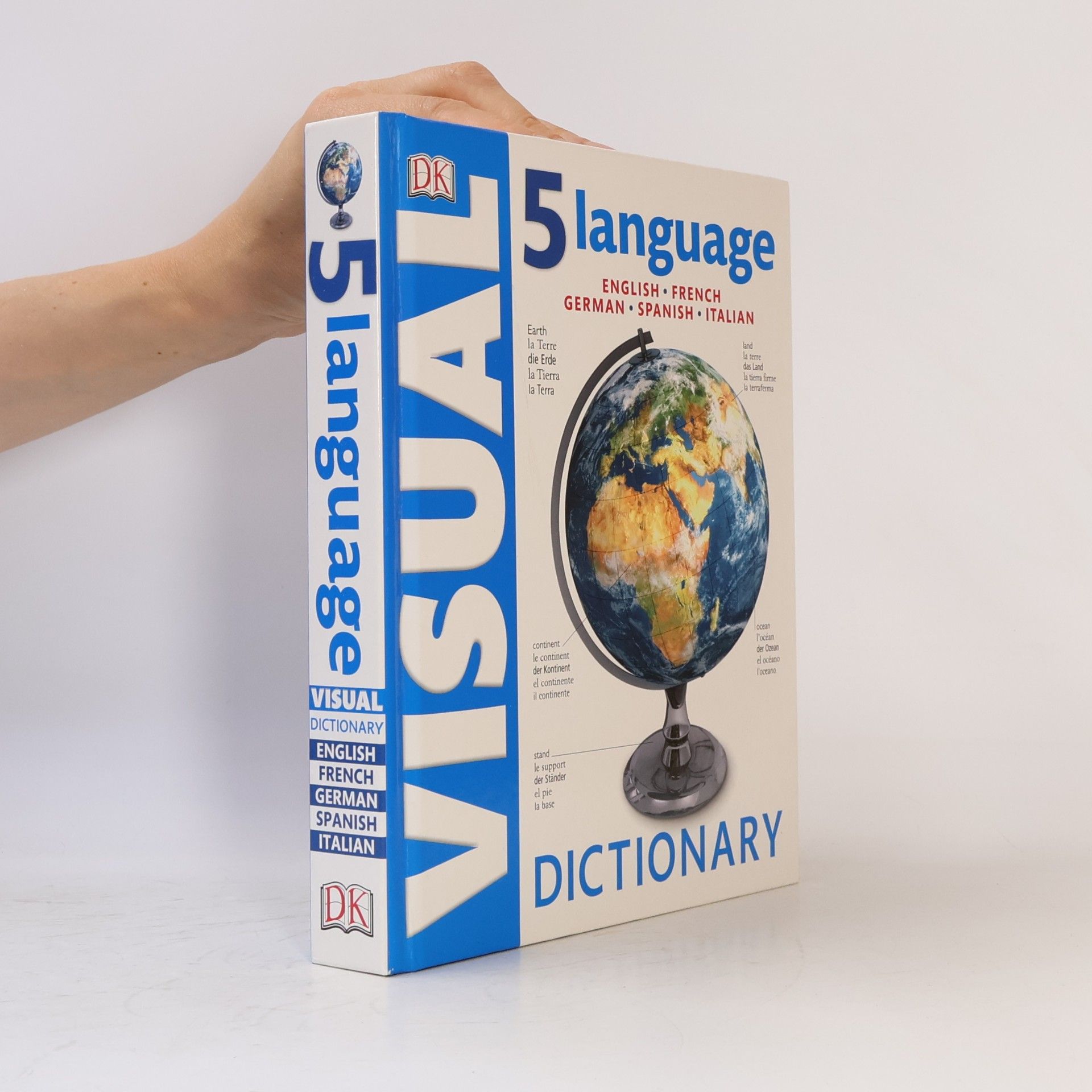 Angeles Gavira 5 Language Visual Dictionary: English, French, German, Spanish, Italian