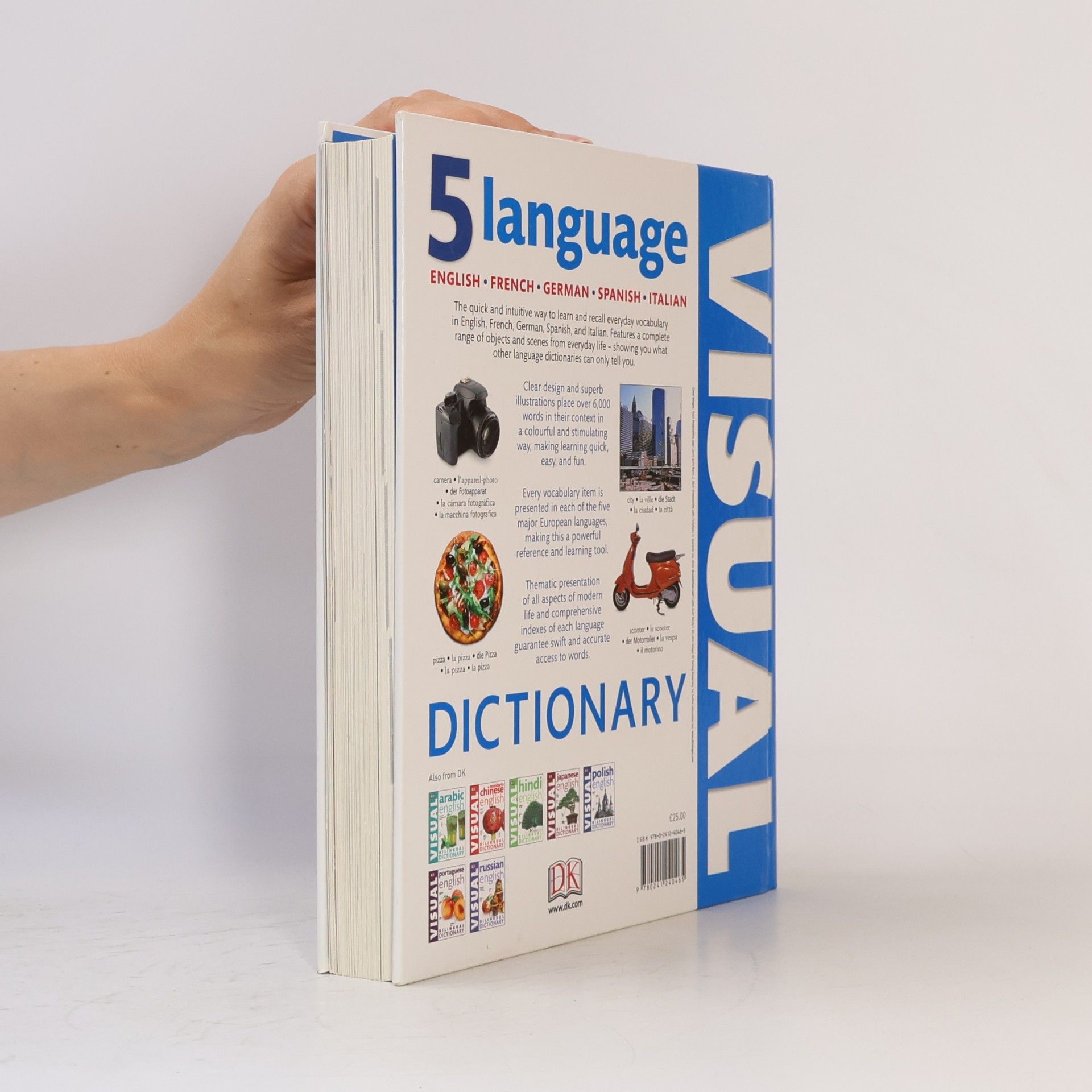Angeles Gavira 5 Language Visual Dictionary: English, French, German, Spanish, Italian