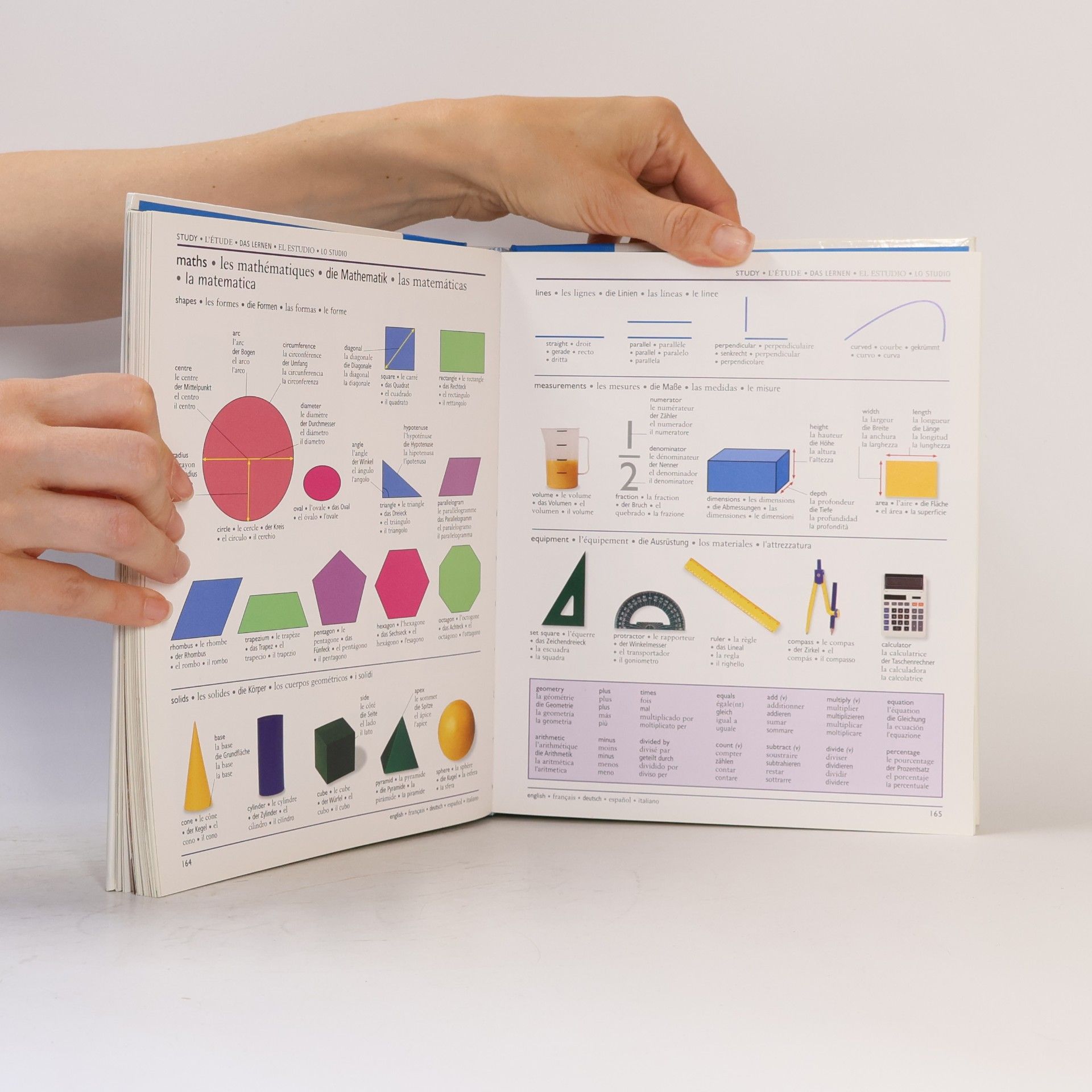 Angeles Gavira 5 Language Visual Dictionary: English, French, German, Spanish, Italian