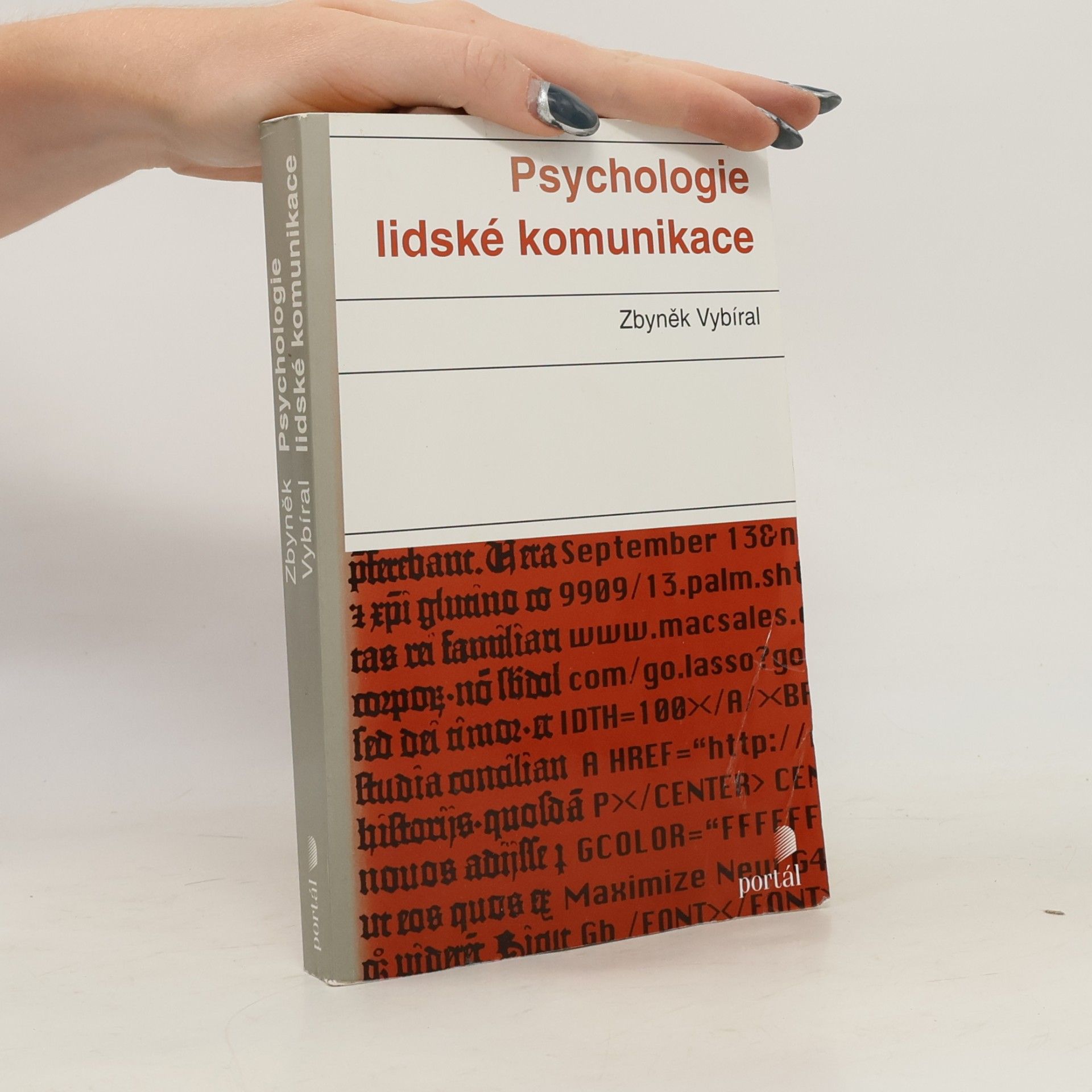 Zbyněk Vybíral Psychologie lidské komunikace