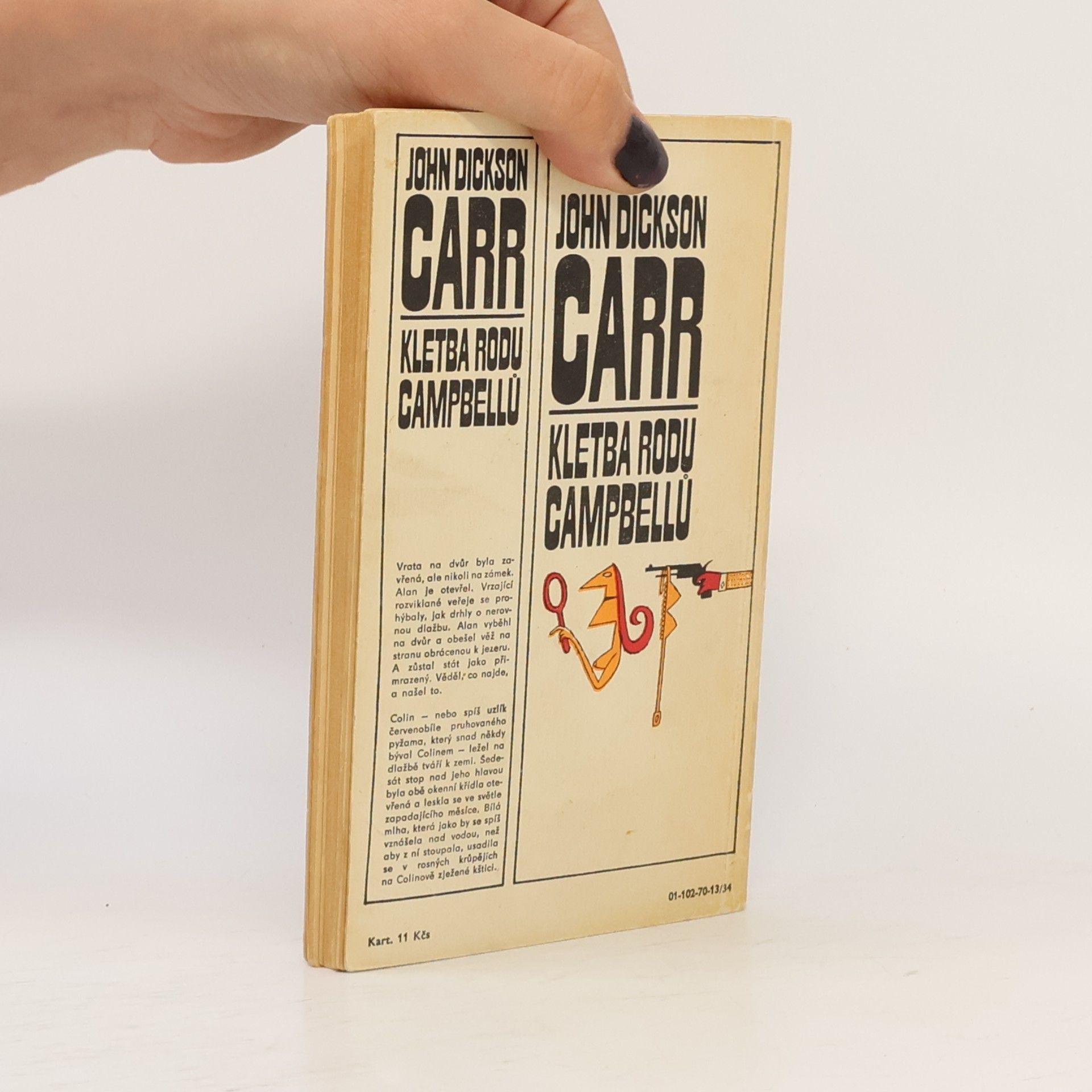 John Dickson Carr Kletba rodu Campbellů