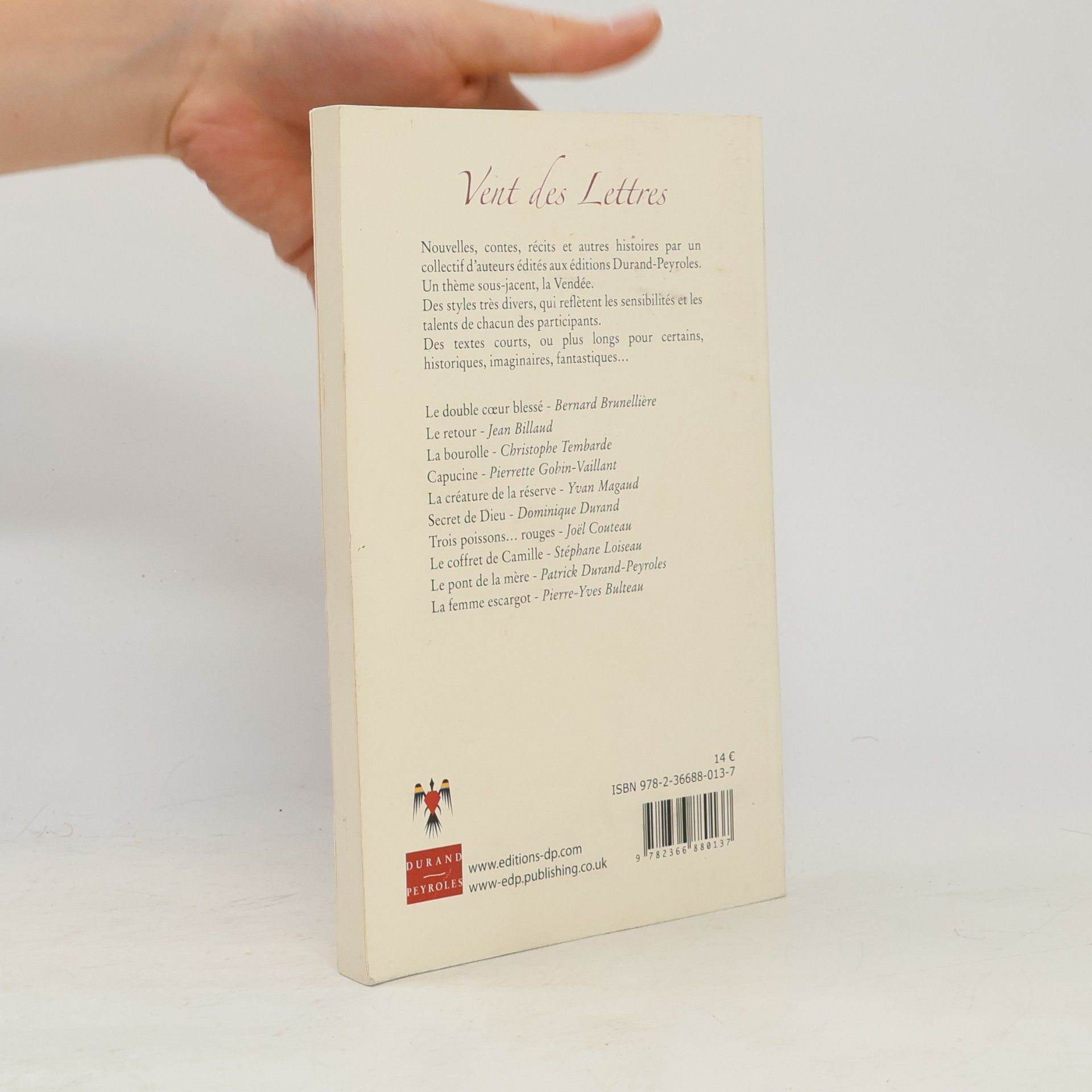 Collectif Vent des lettres