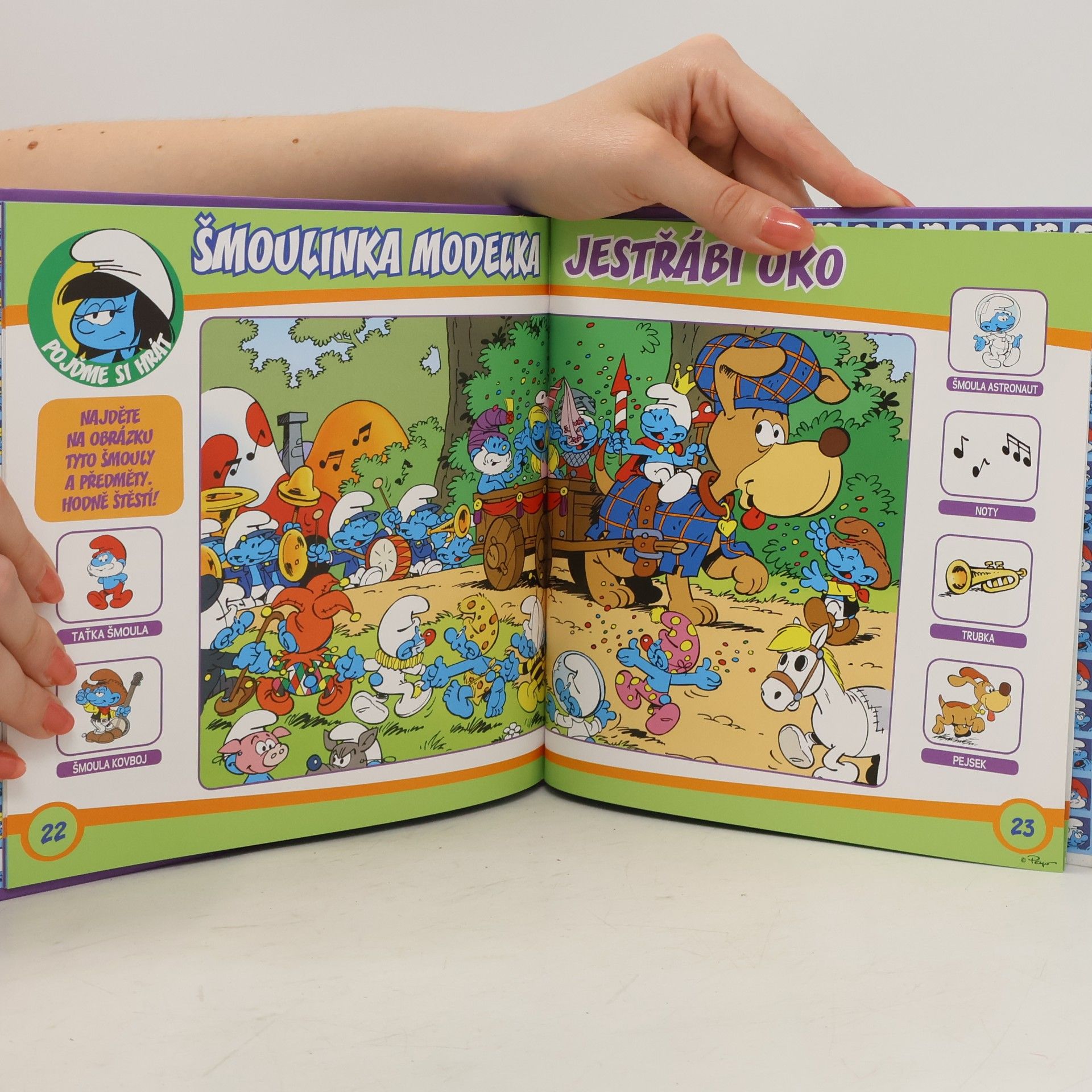 Autores varios Šmoulové 54: Šmoulinka modelka