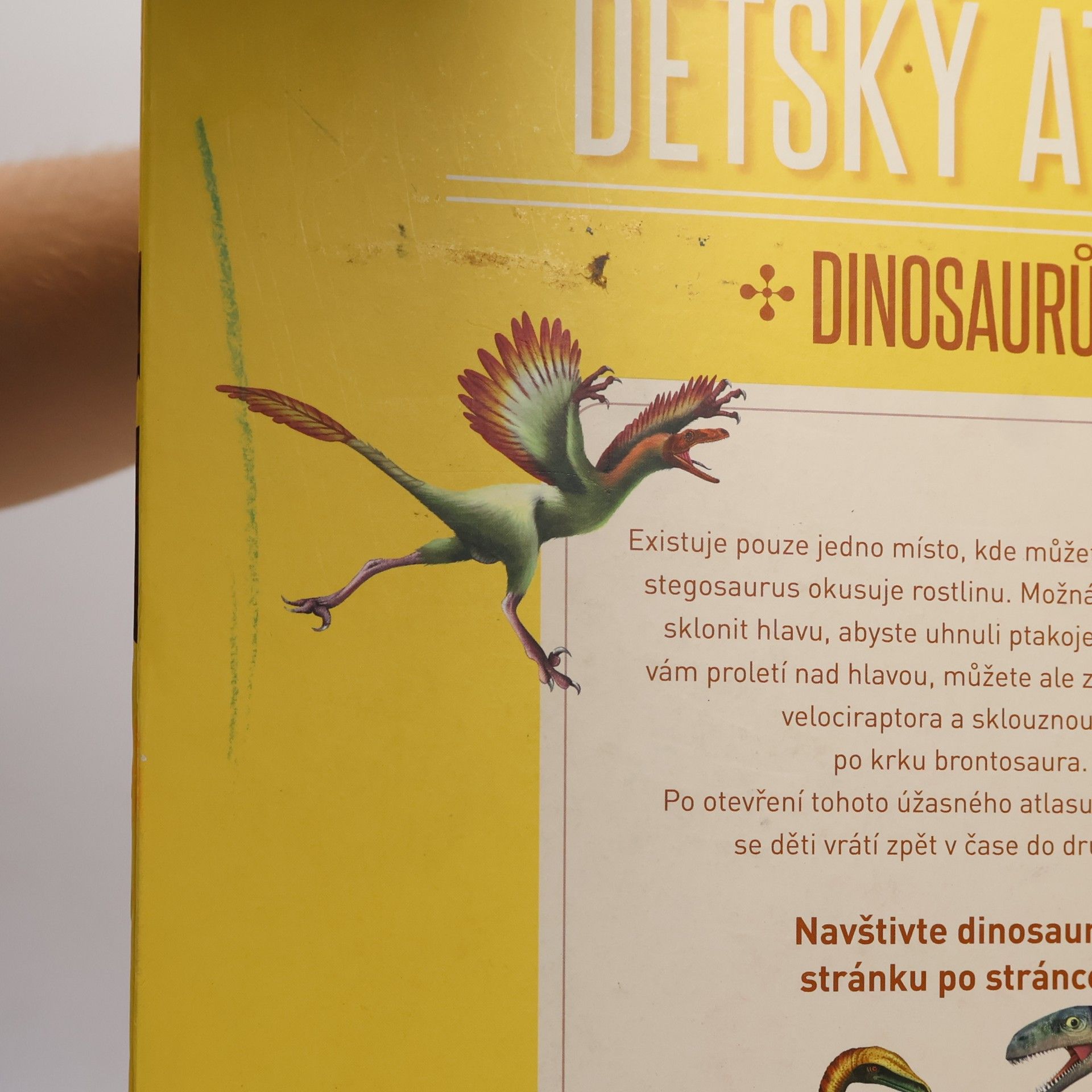 Kolektiv autorů Úžasný dětský atlas dinosaurů